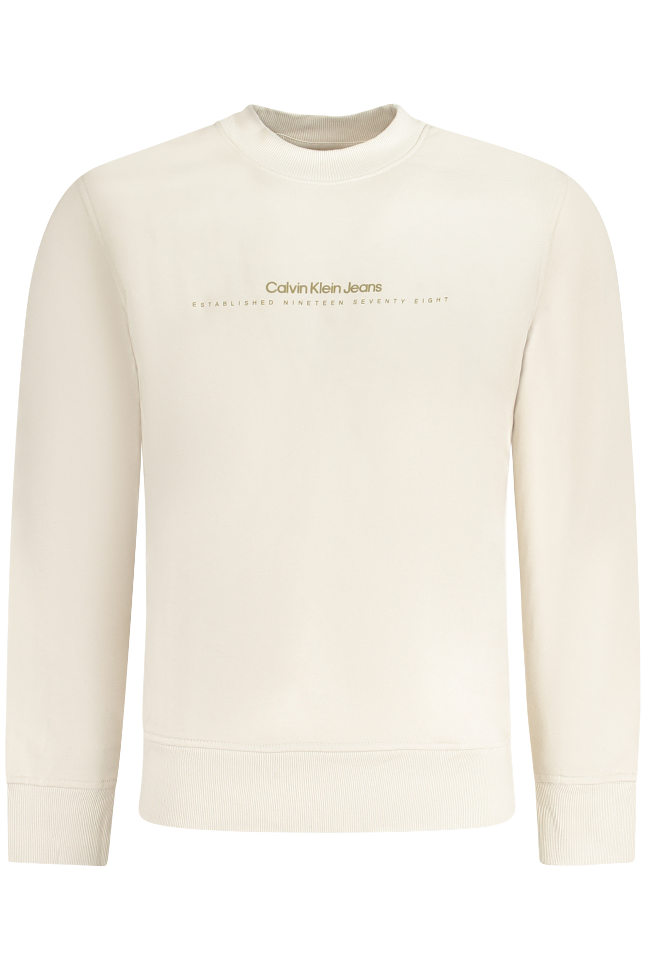 Φούτερ με κουκούλα Calvin Klein για άνδρες – Μπεζ