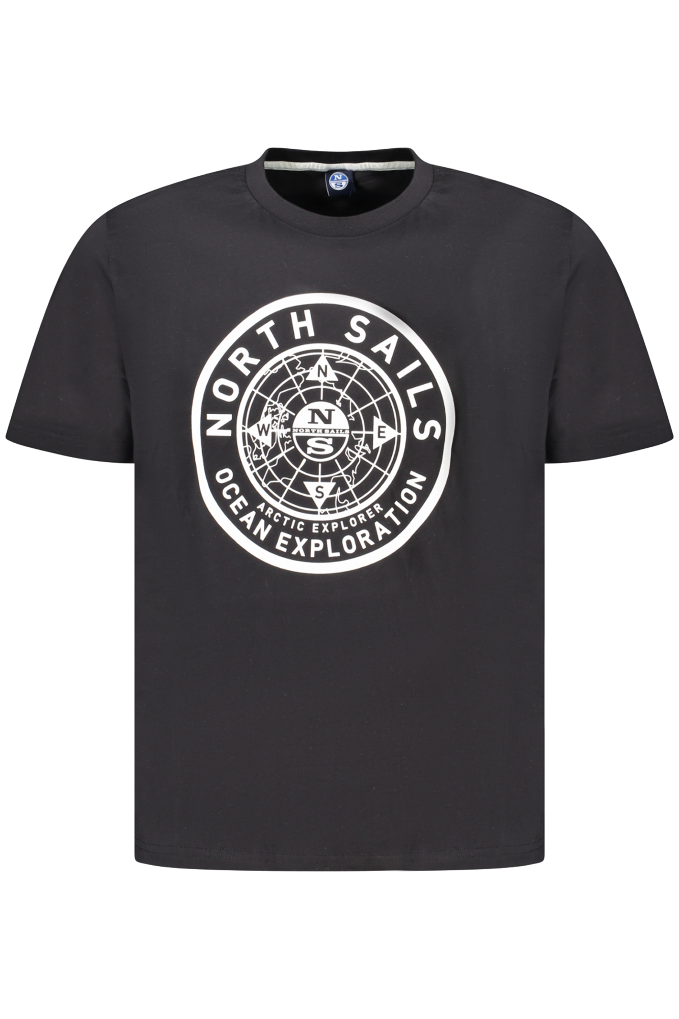 T-shirt North Sails για άνδρες – Μαύρο