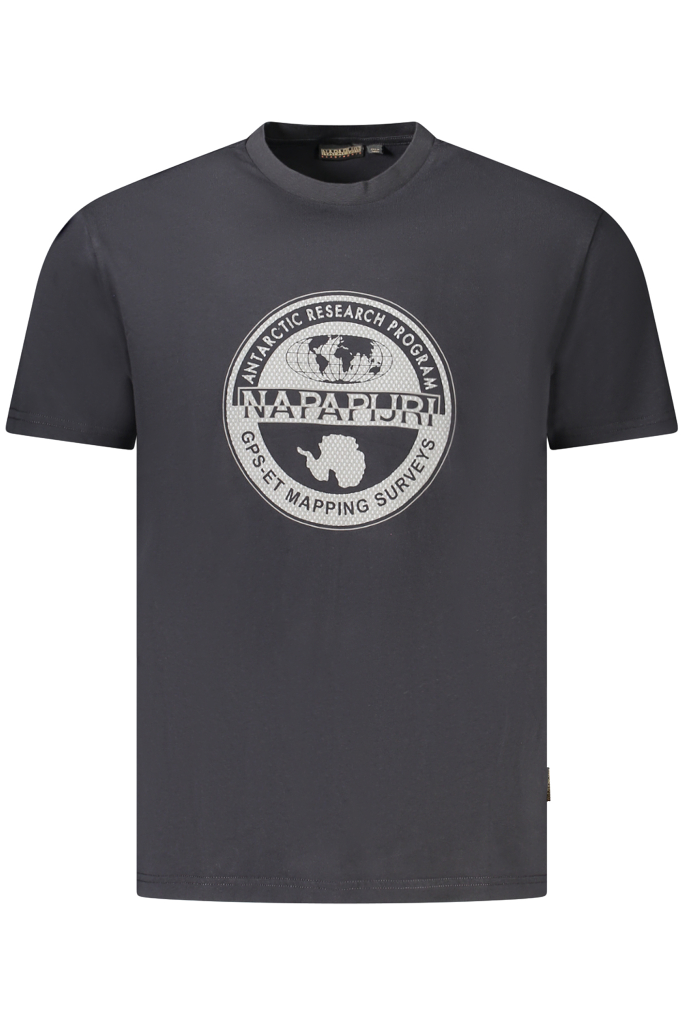 T-shirt Napapijri για άνδρες – Μαύρο