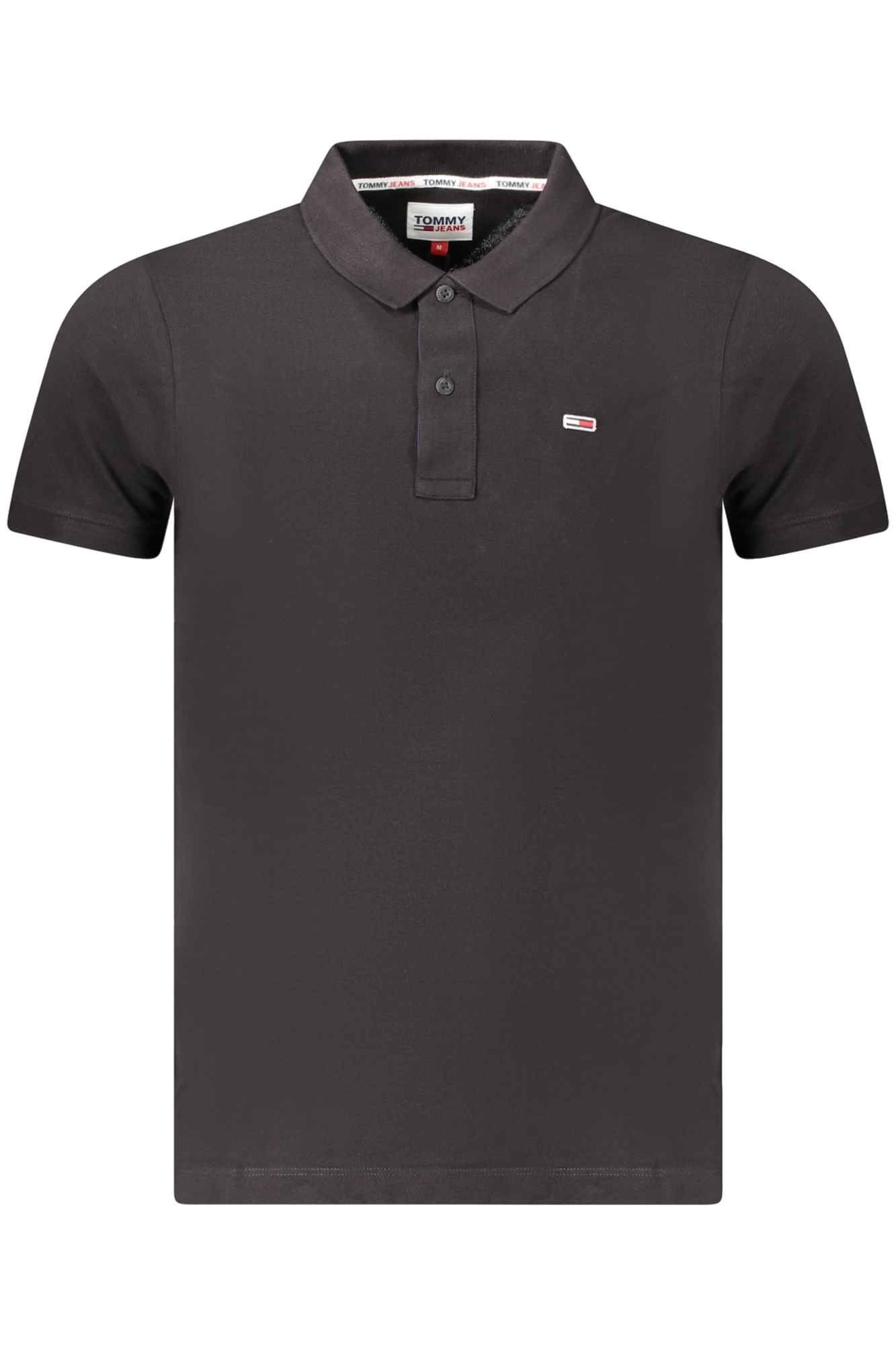 Μπλούζα πόλο Tommy Hilfiger για άνδρες – Μαύρο