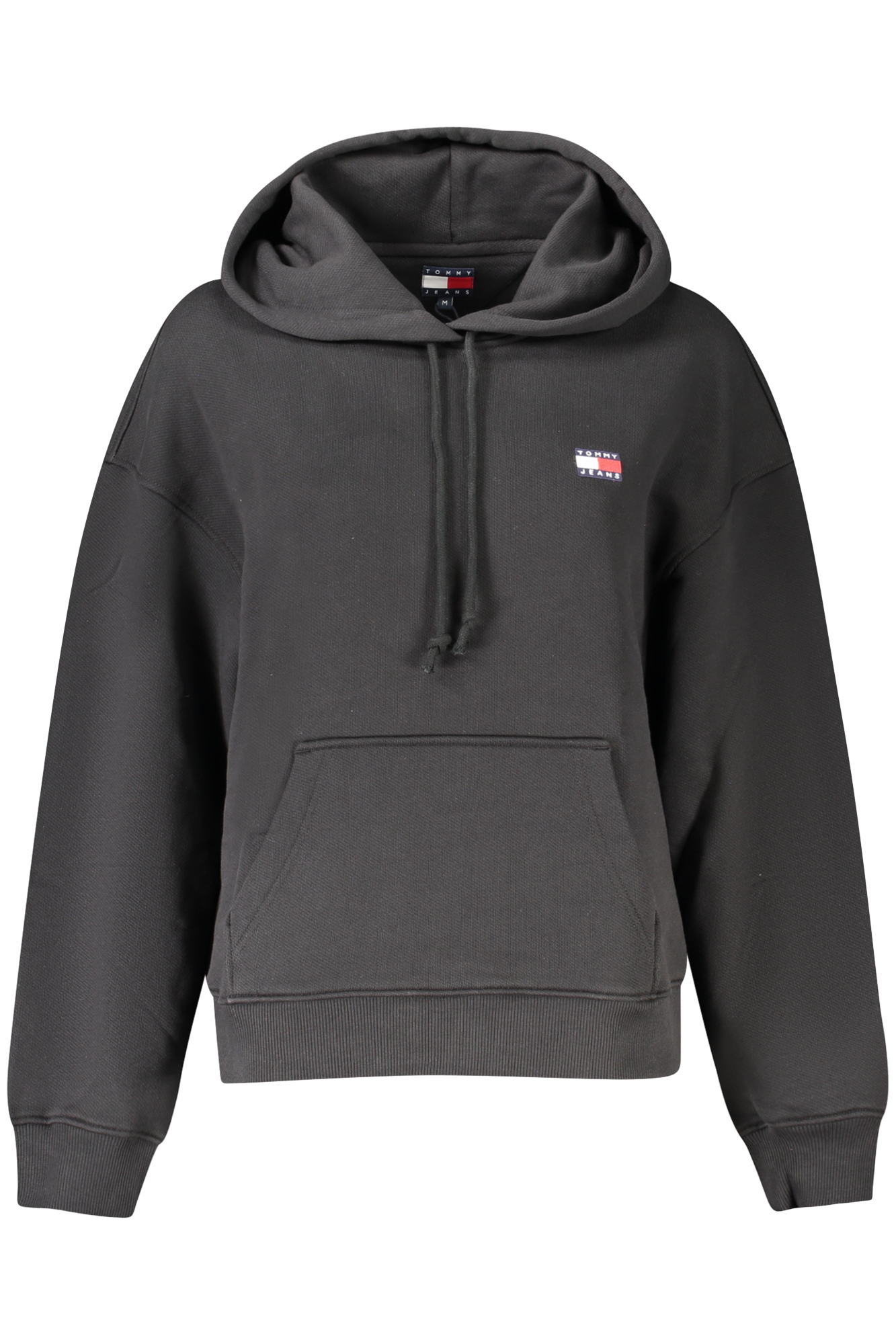 Φούτερ με κουκούλα Tommy Hilfiger για γυναίκες – Μαύρο