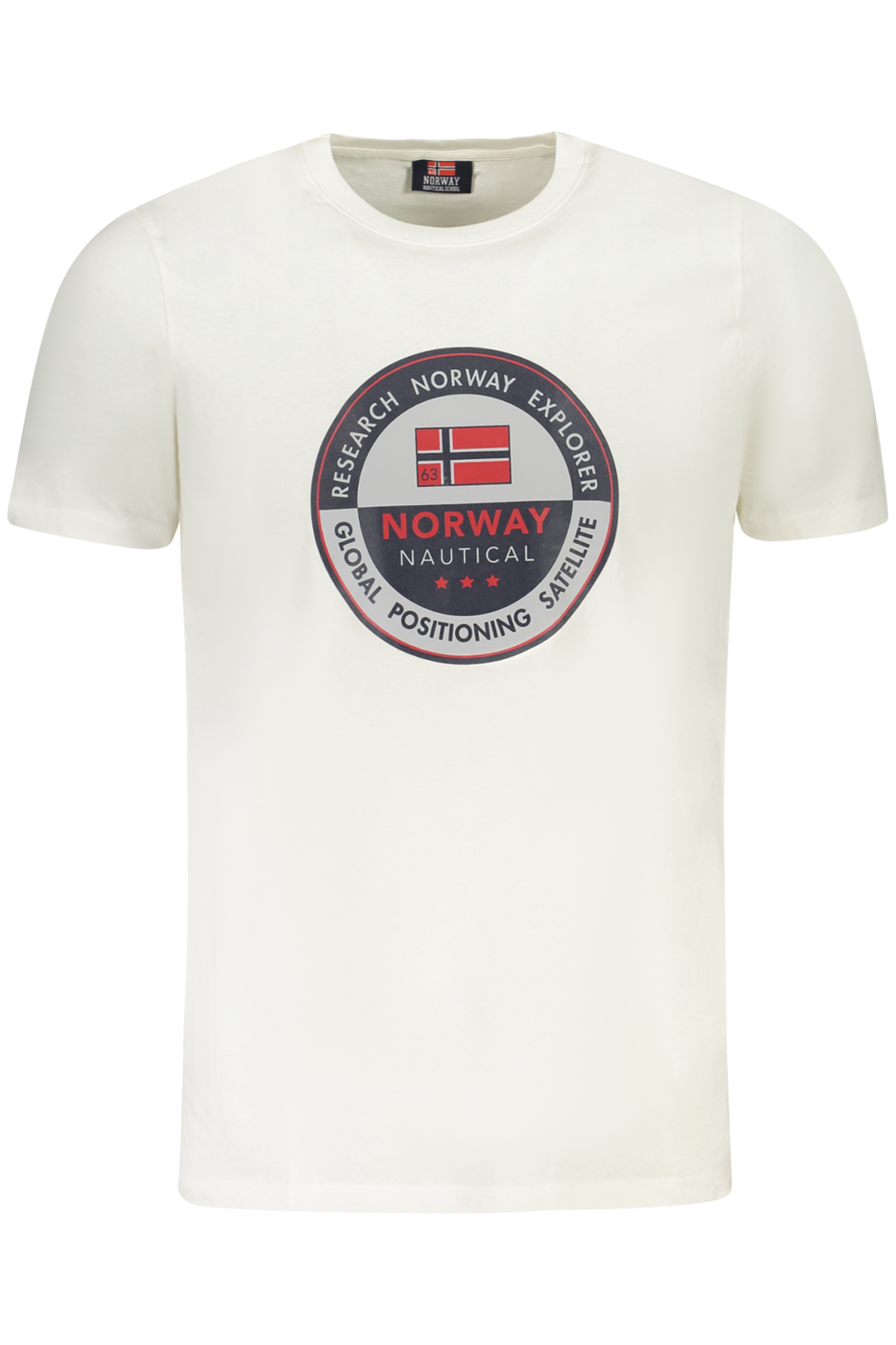 T-shirt Norway 1963 για άνδρες – Λευκό