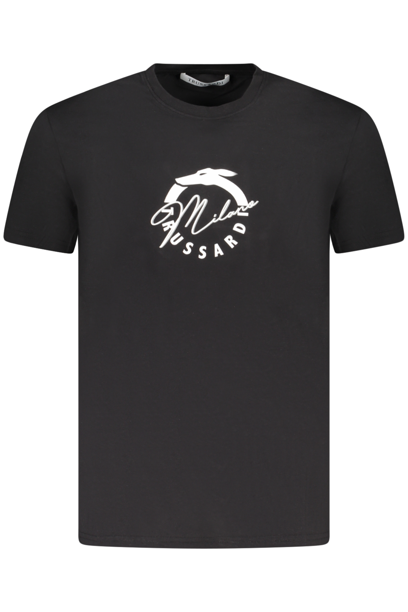 T-shirt Trussardi για άνδρες – Μαύρο