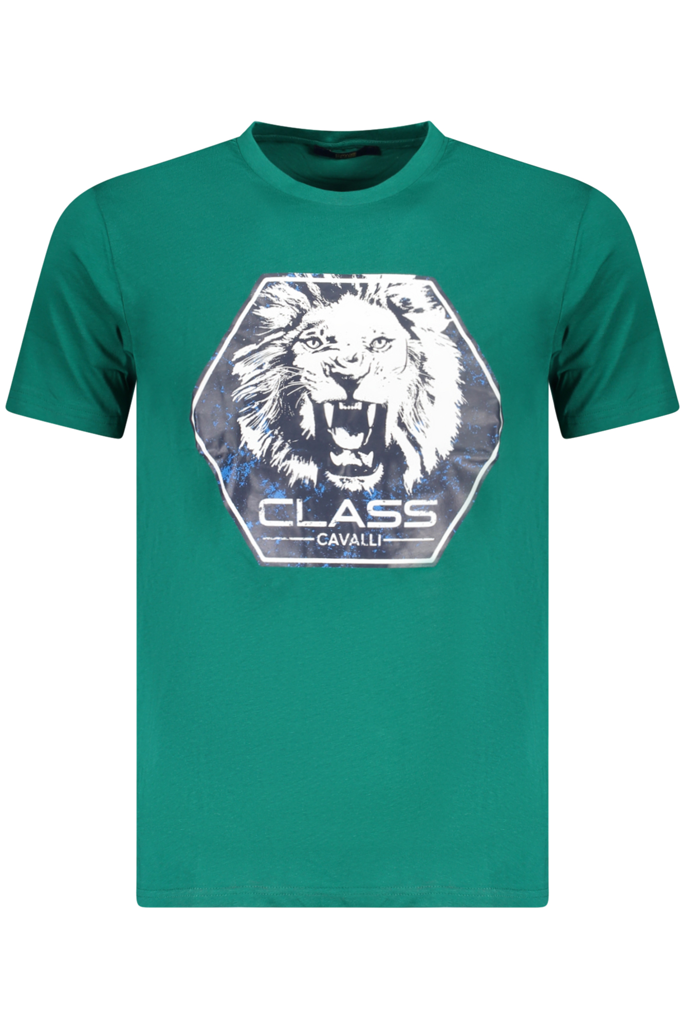 T-shirt Cavalli Class για άνδρες – Πράσινο