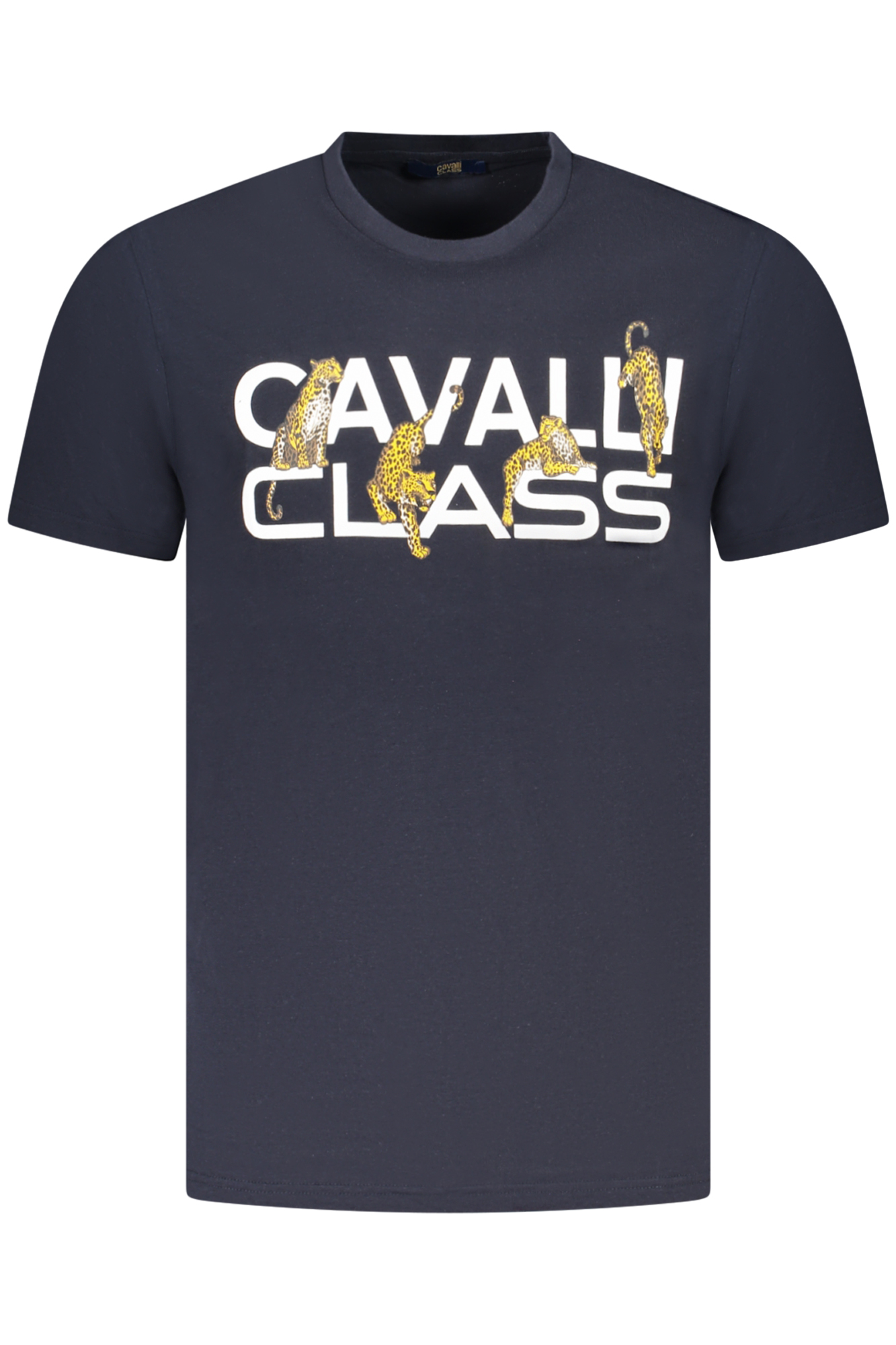 T-shirt Cavalli Class για άνδρες – Μπλε