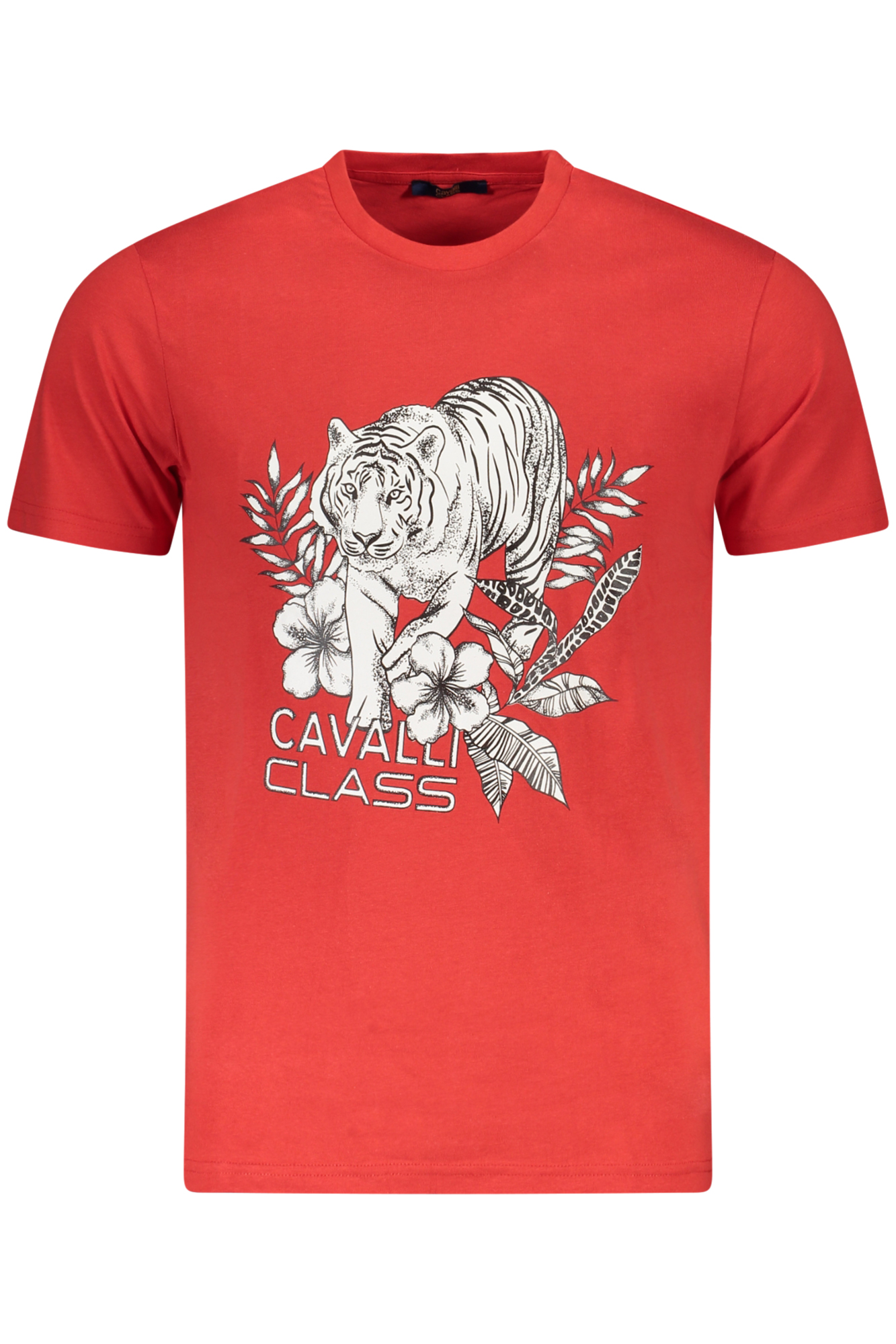 T-shirt Cavalli Class για άνδρες – Κόκκινο
