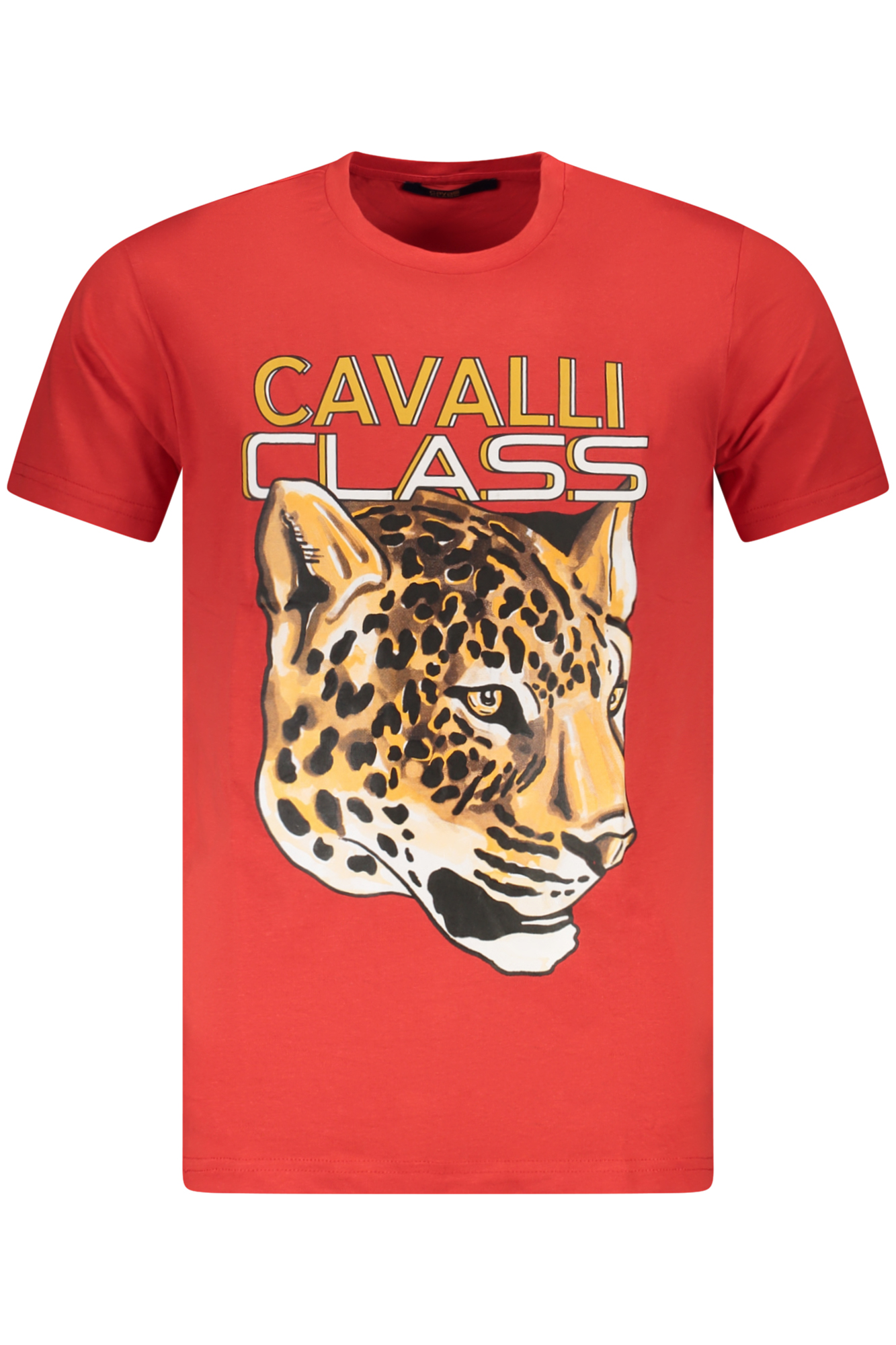 T-shirt Cavalli Class για άνδρες – Κόκκινο