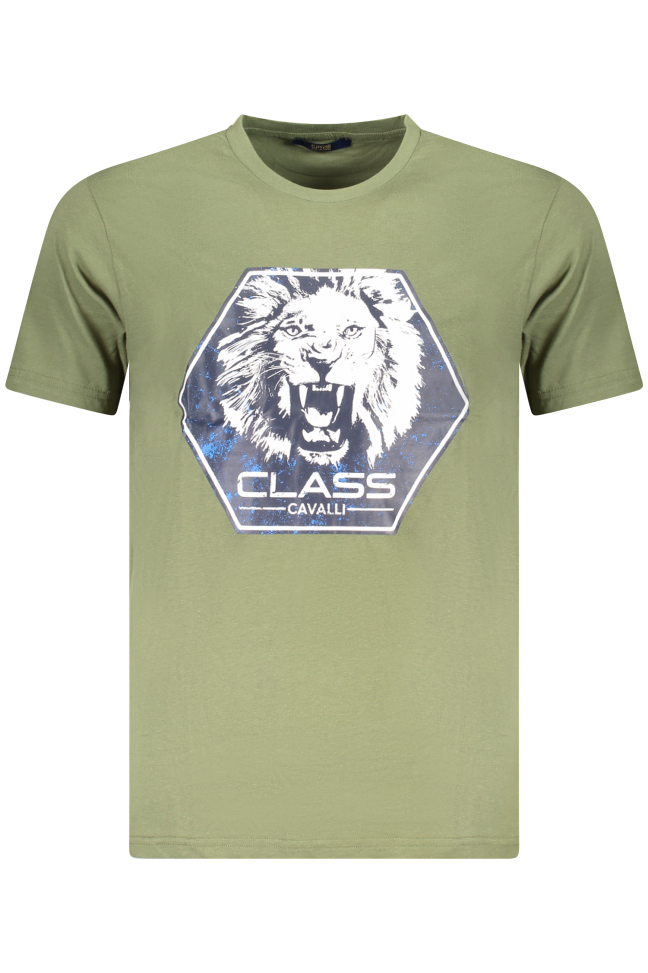 T-shirt Cavalli Class για άνδρες – Πράσινο