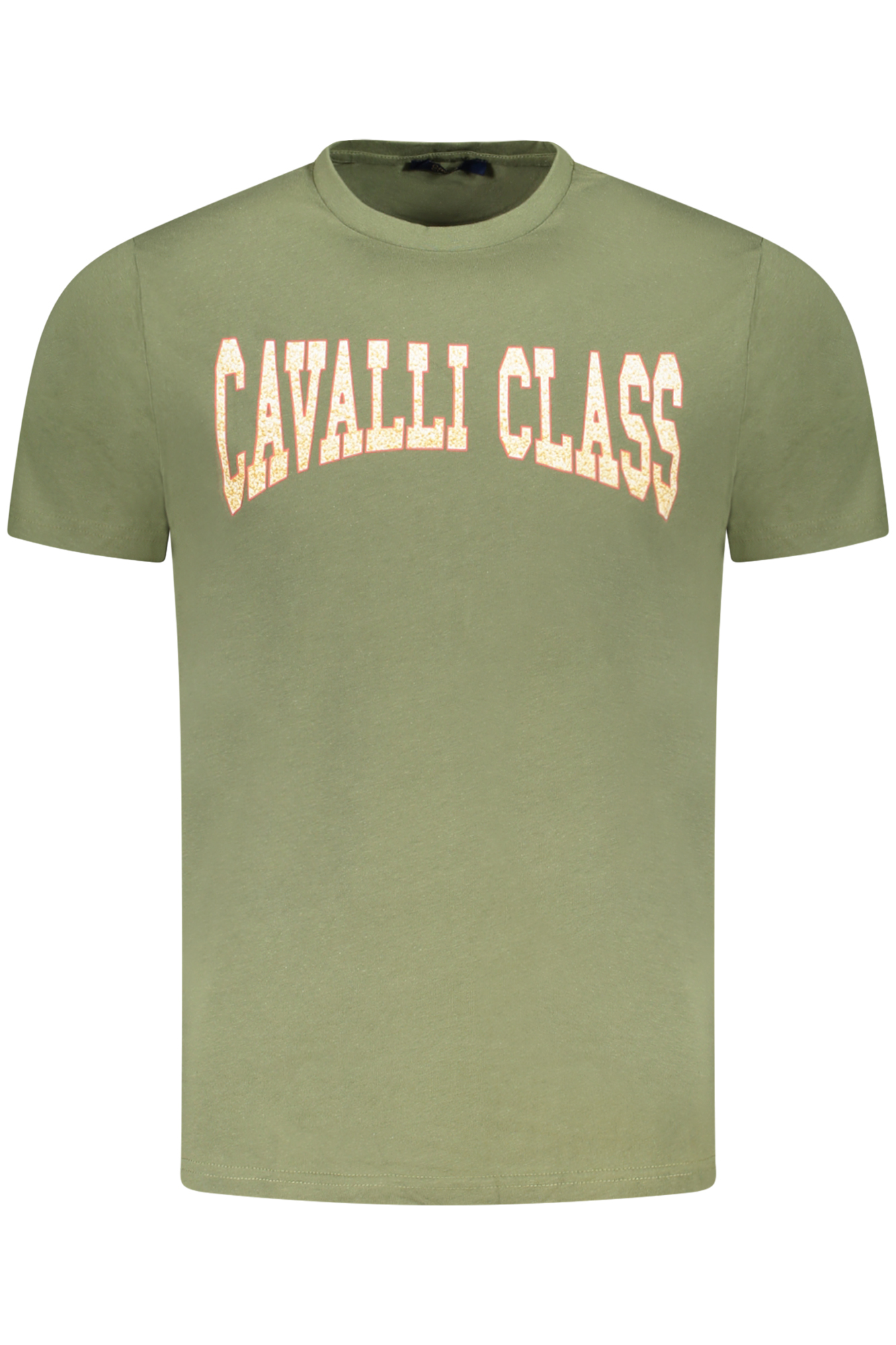 T-shirt Cavalli Class για άνδρες – Πράσινο
