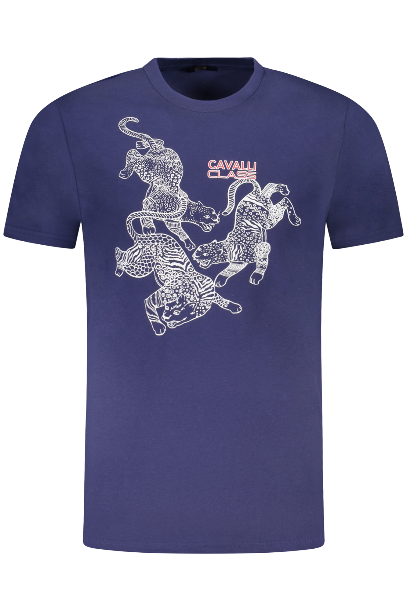 T-shirt Cavalli Class για άνδρες – Μπλε