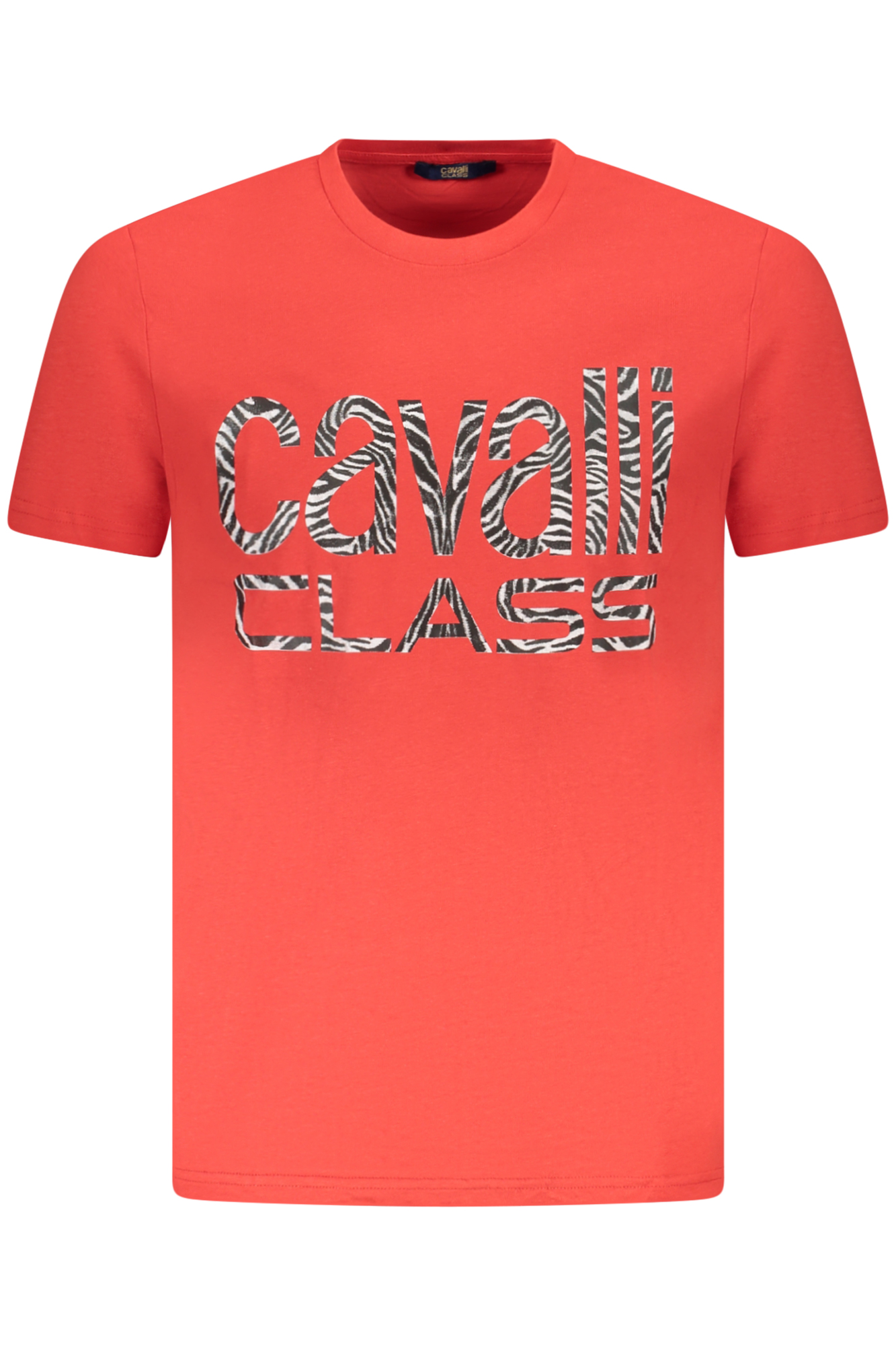 T-shirt Cavalli Class για άνδρες – Κόκκινο