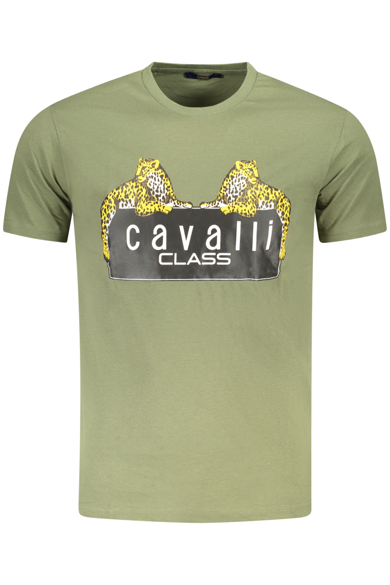 T-shirt Cavalli Class για άνδρες – Πράσινο