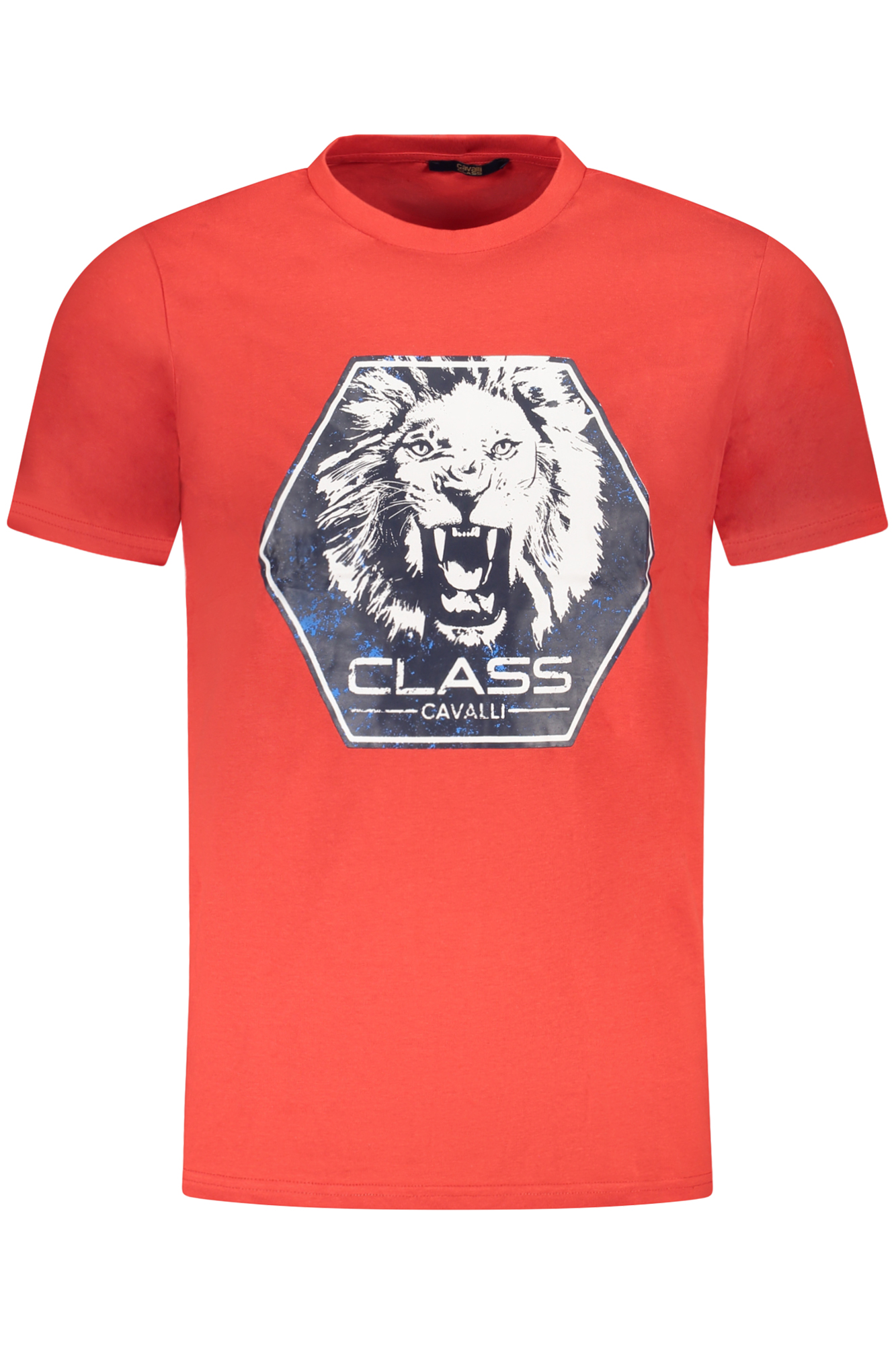 T-shirt Cavalli Class για άνδρες – Κόκκινο
