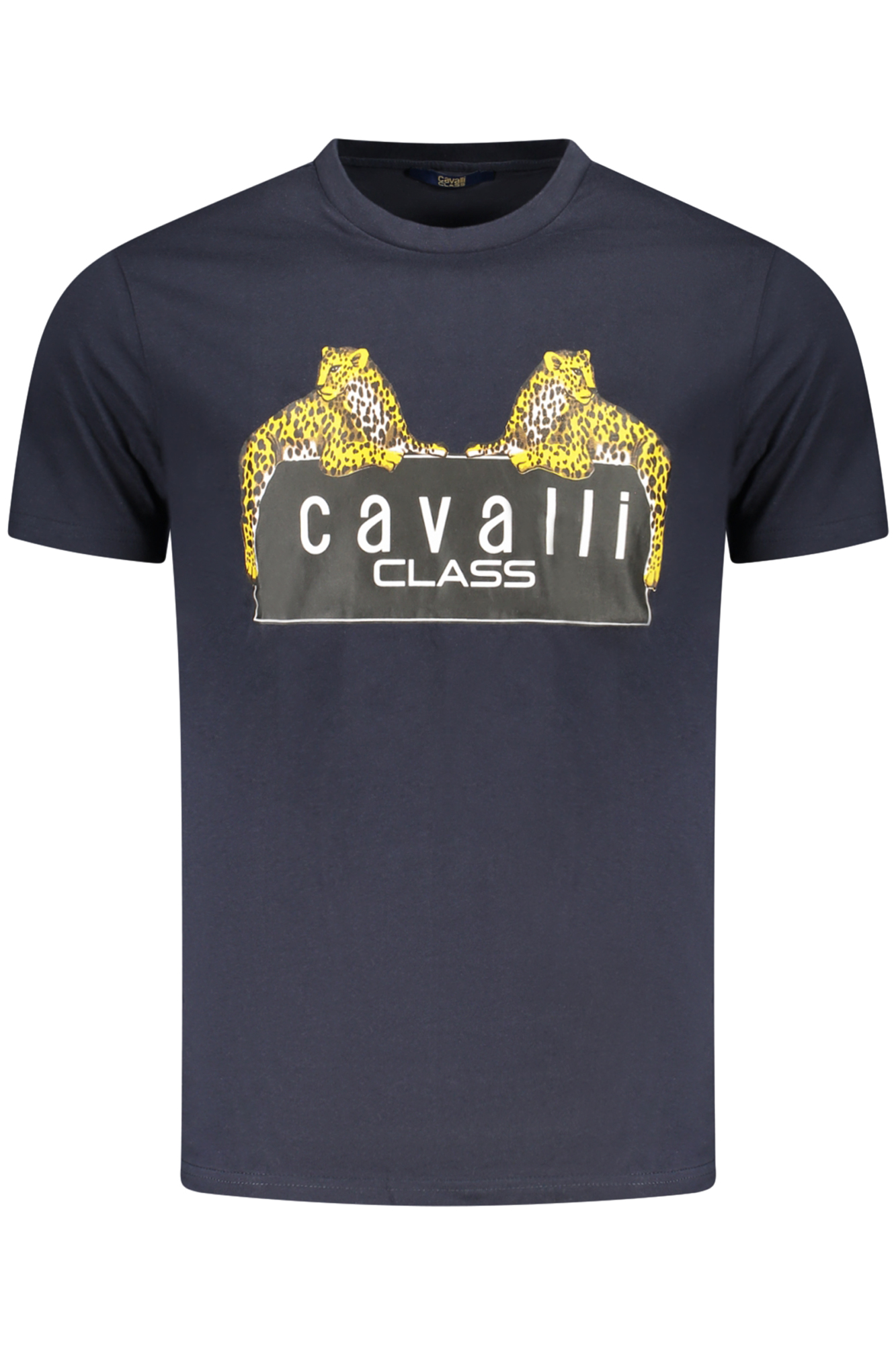 T-shirt Cavalli Class για άνδρες – Μπλε
