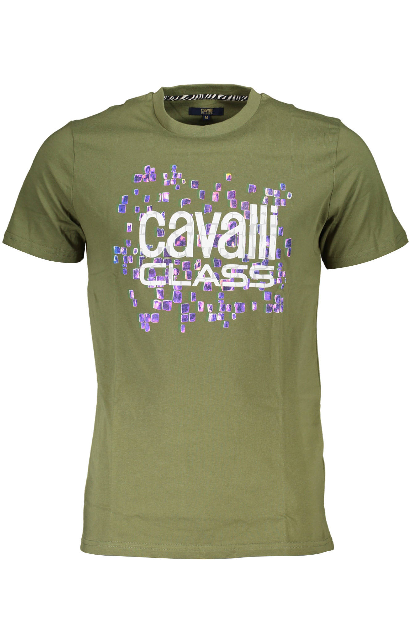 T-shirt Cavalli Class για άνδρες – Πράσινο