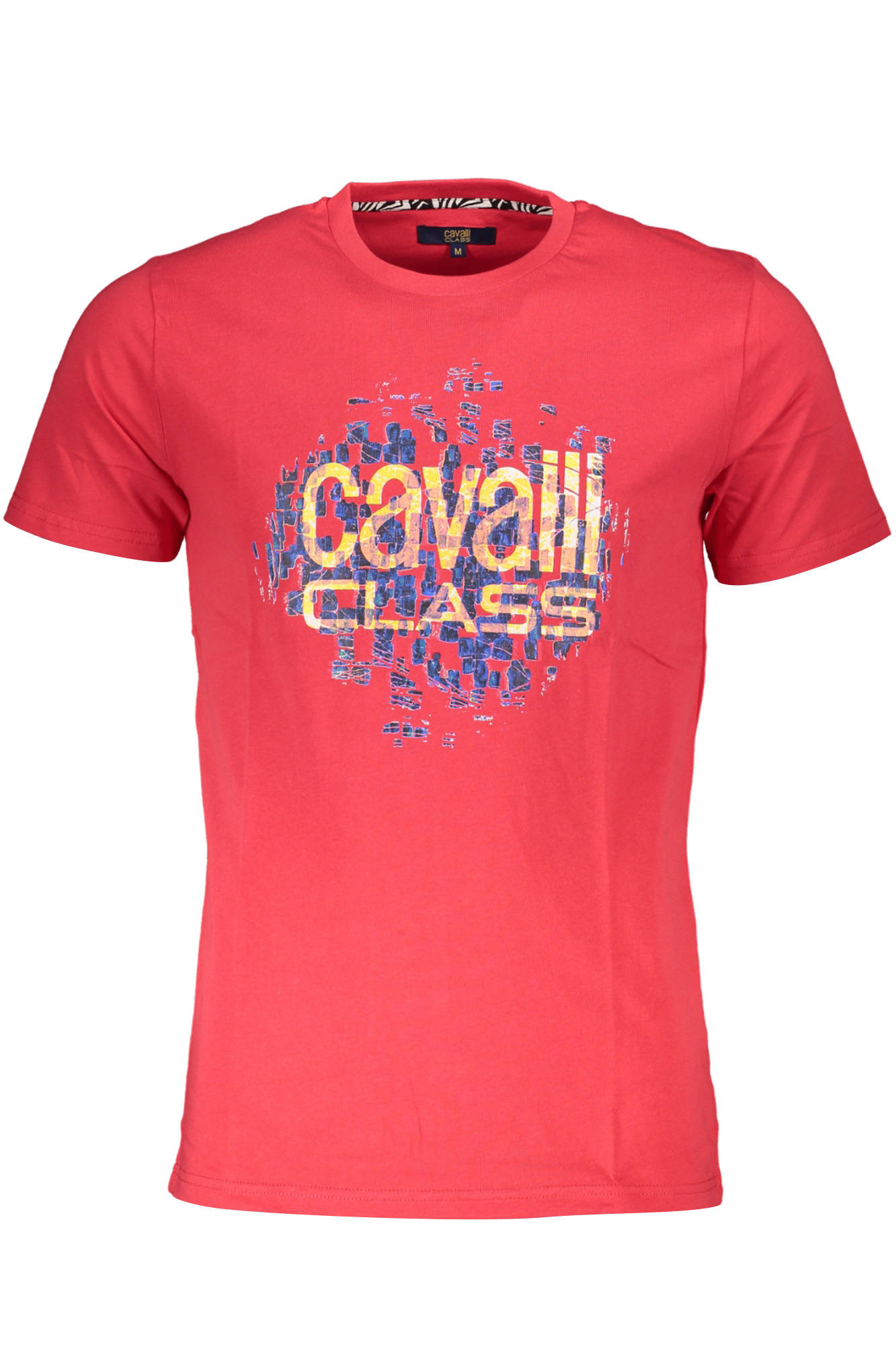T-shirt Cavalli Class για άνδρες – Κόκκινο