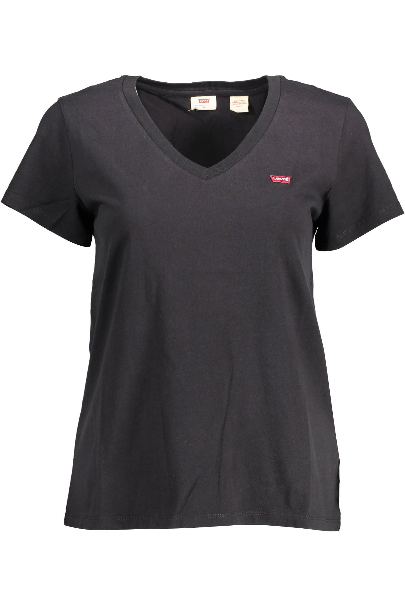 T-shirt LEVI'S για γυναίκες – Μαύρο