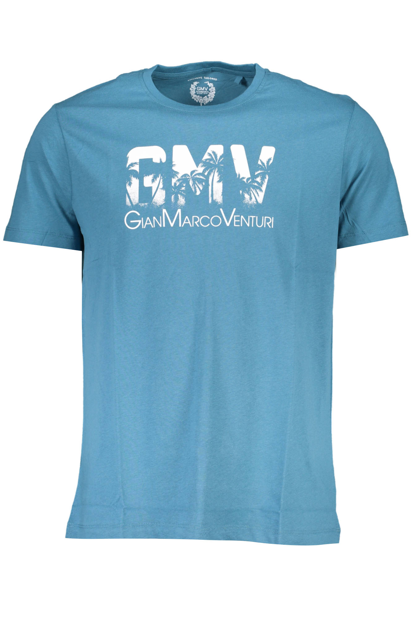 T-shirt Gian Marco Venturi για άνδρες – Μπλε