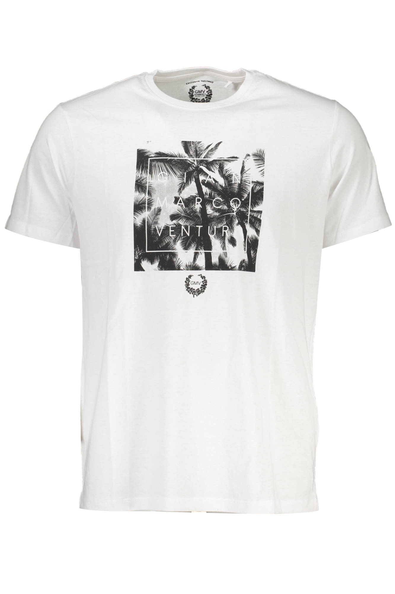 T-shirt Gian Marco Venturi για άνδρες – Λευκό