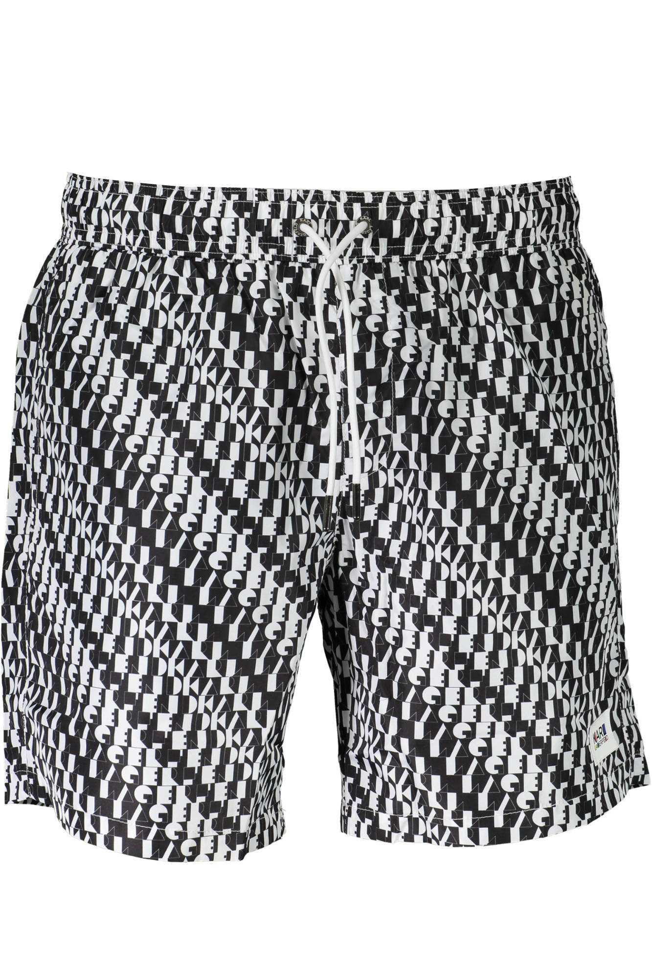 Μαγιό Karl Lagerfeld Beachwear για άνδρες – Λευκό