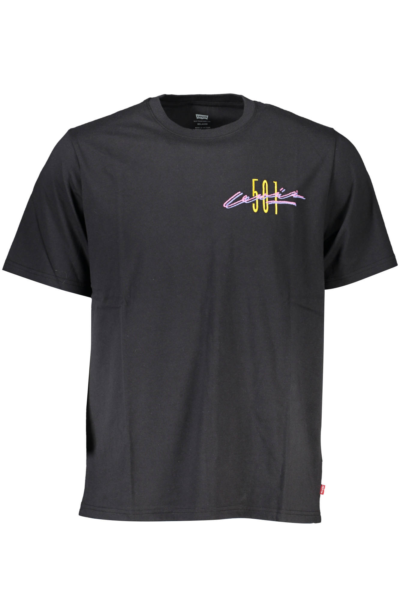 T-shirt LEVI'S για άνδρες – Μαύρο