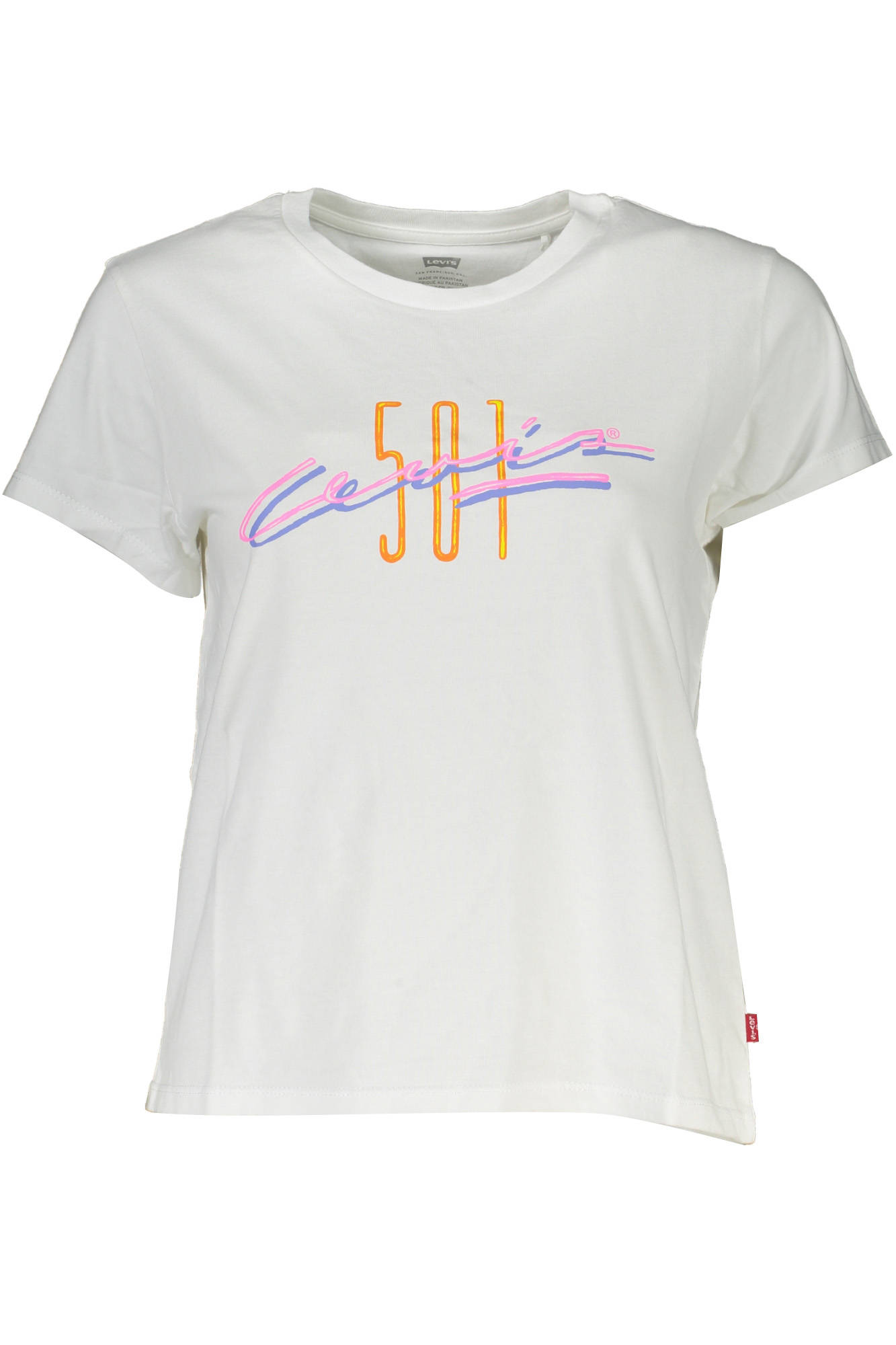 T-shirt LEVI'S για γυναίκες – Λευκό