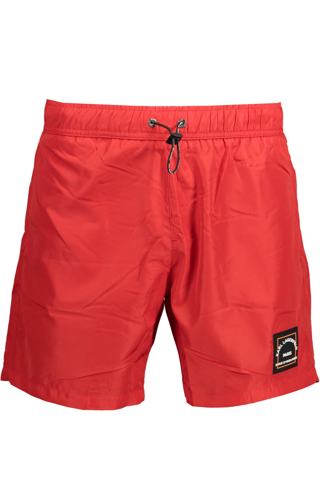 Μαγιό Karl Lagerfeld Beachwear για άνδρες – Κόκκινο