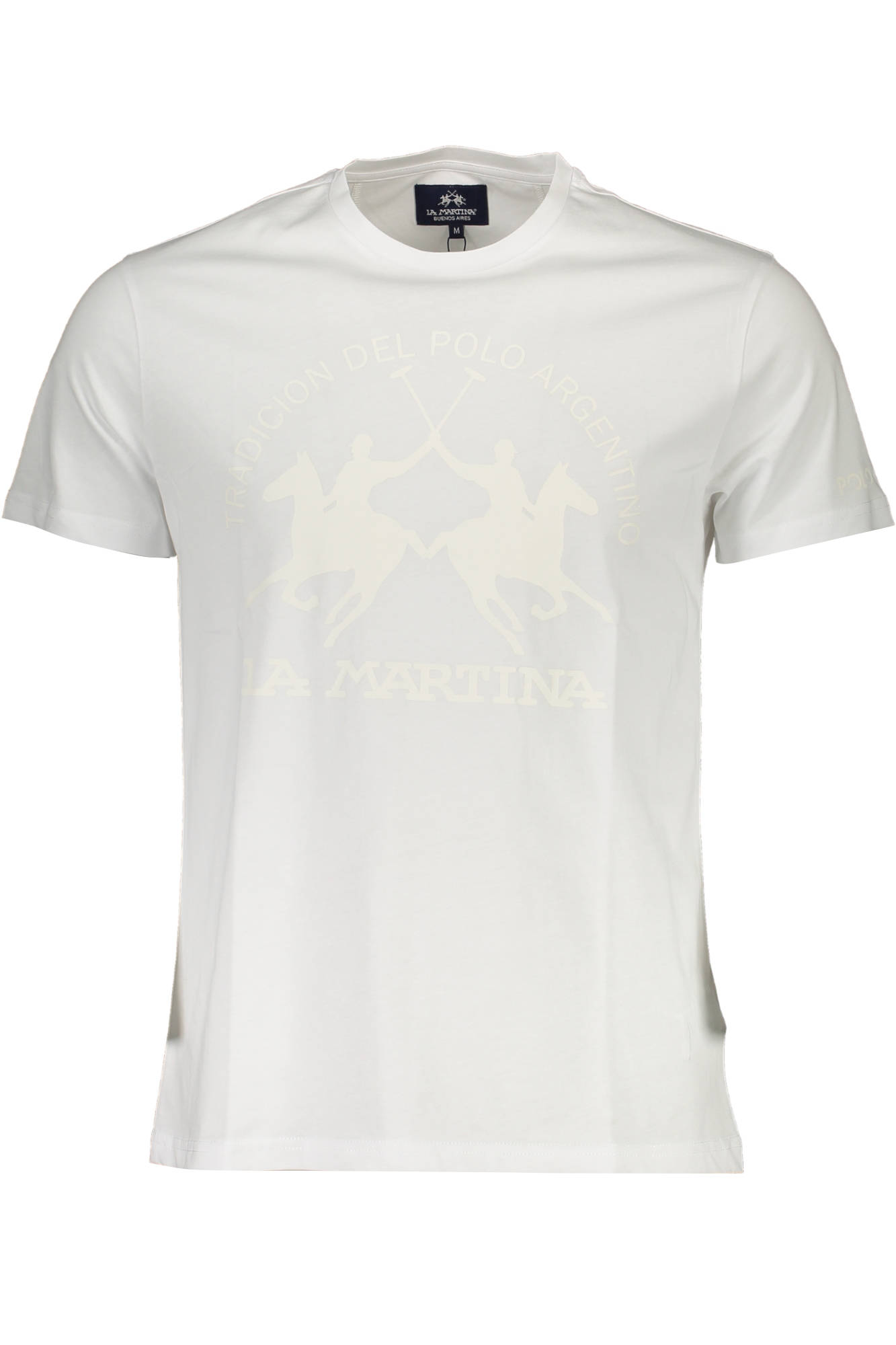 T-shirt LA MARTINA για άνδρες – Λευκό