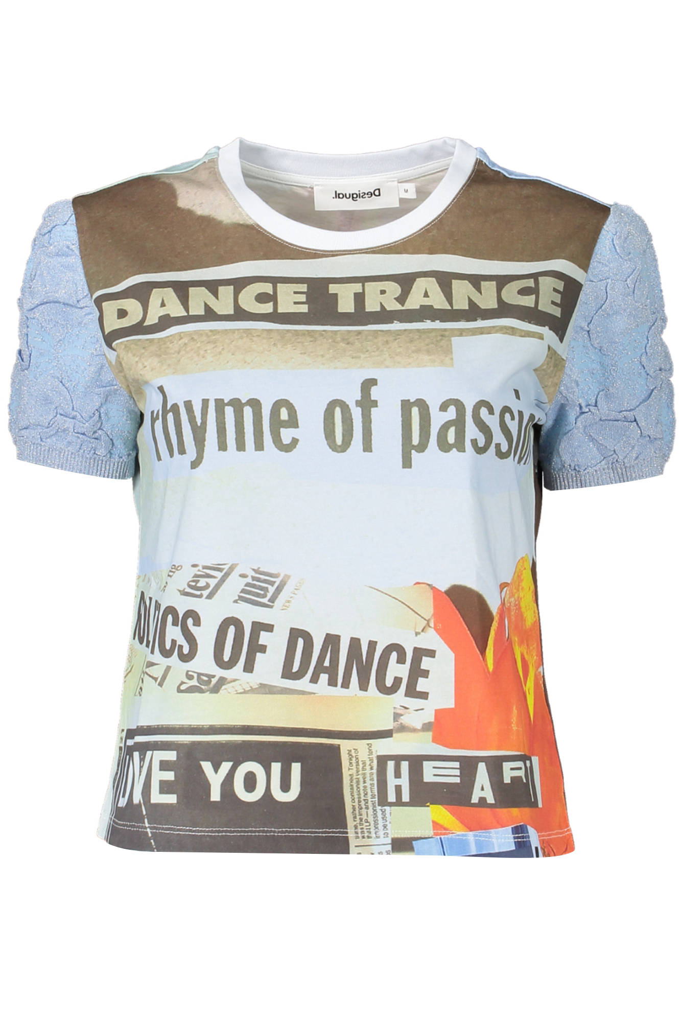 T-shirt DESIGUAL για γυναίκες – Μπλε