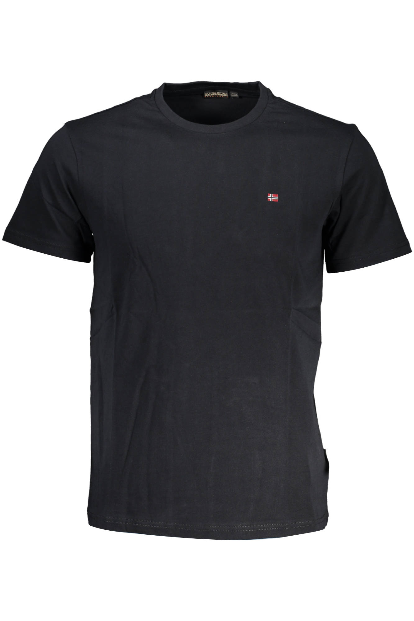T-shirt Napapijri για άνδρες – Μαύρο