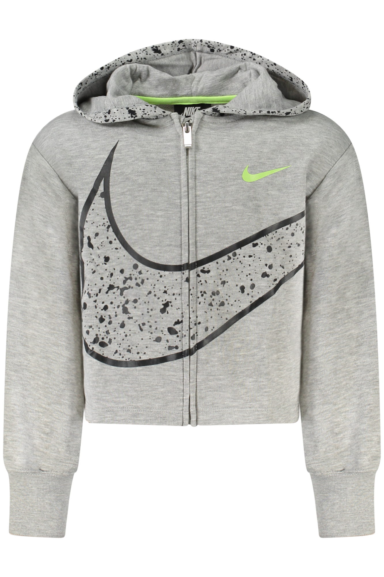 Ζακέτα φούτερ NIKE για κορίτσια – Γκρι
