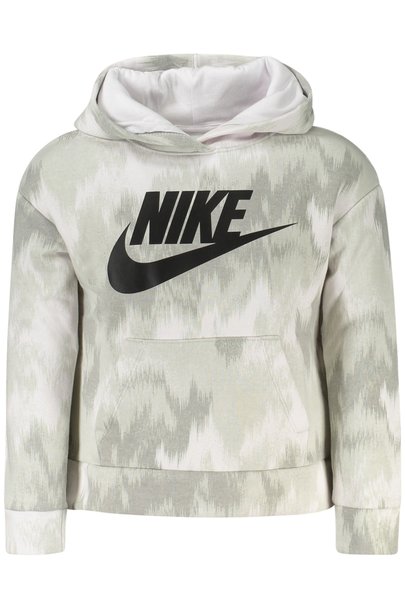 Φούτερ με κουκούλα NIKE για κορίτσια – Γκρι