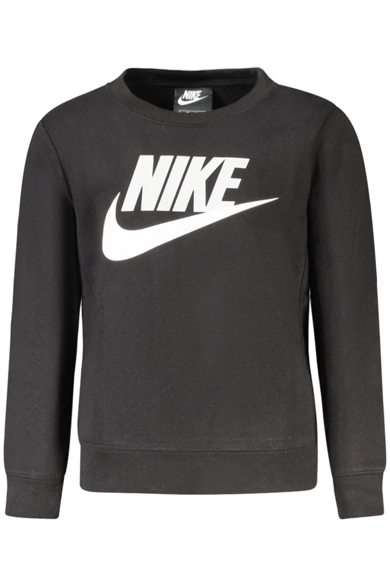 Φούτερ με κουκούλα NIKE για αγόρια – Μαύρο