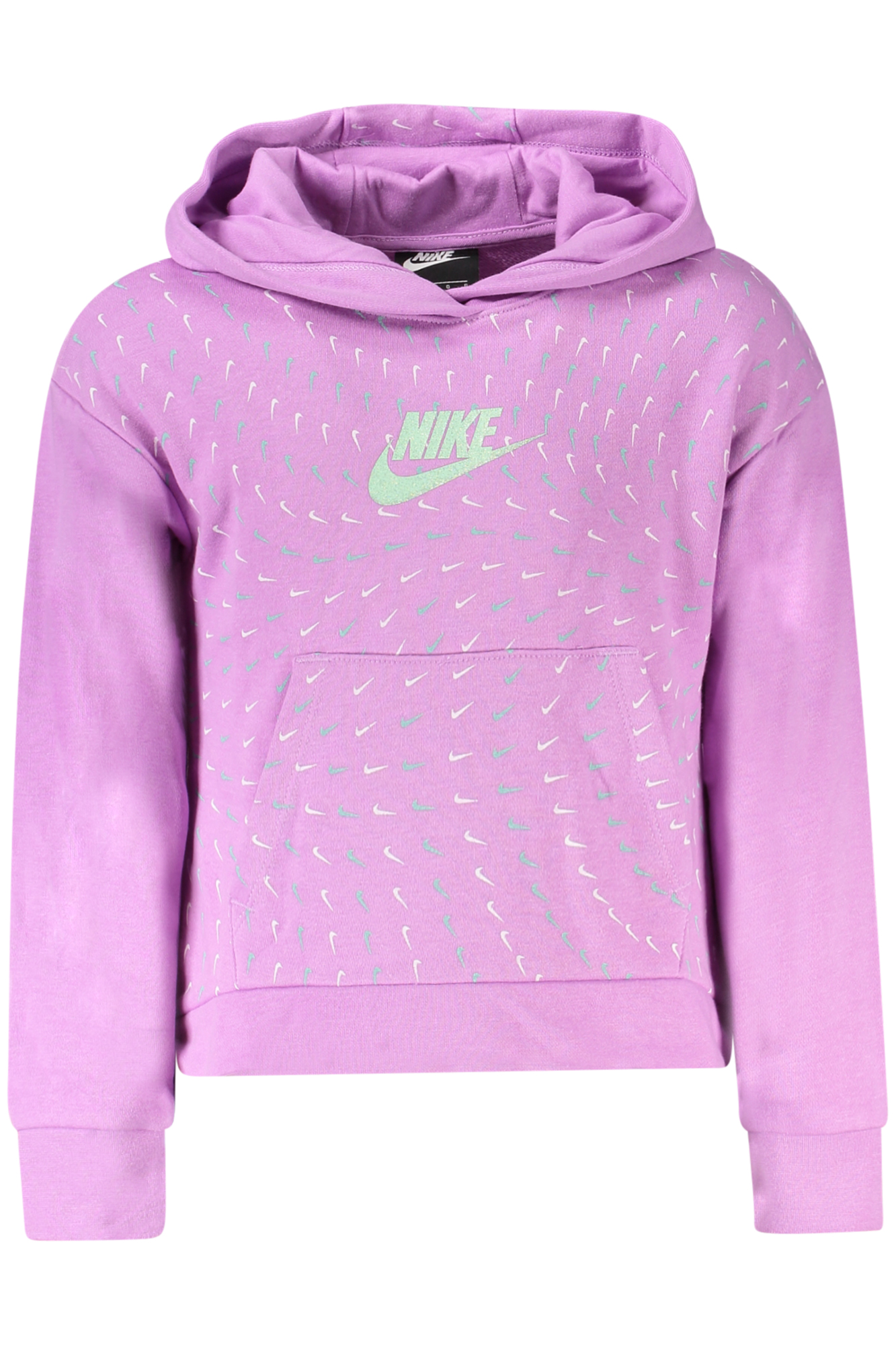 Φούτερ με κουκούλα NIKE για κορίτσια – Μωβ