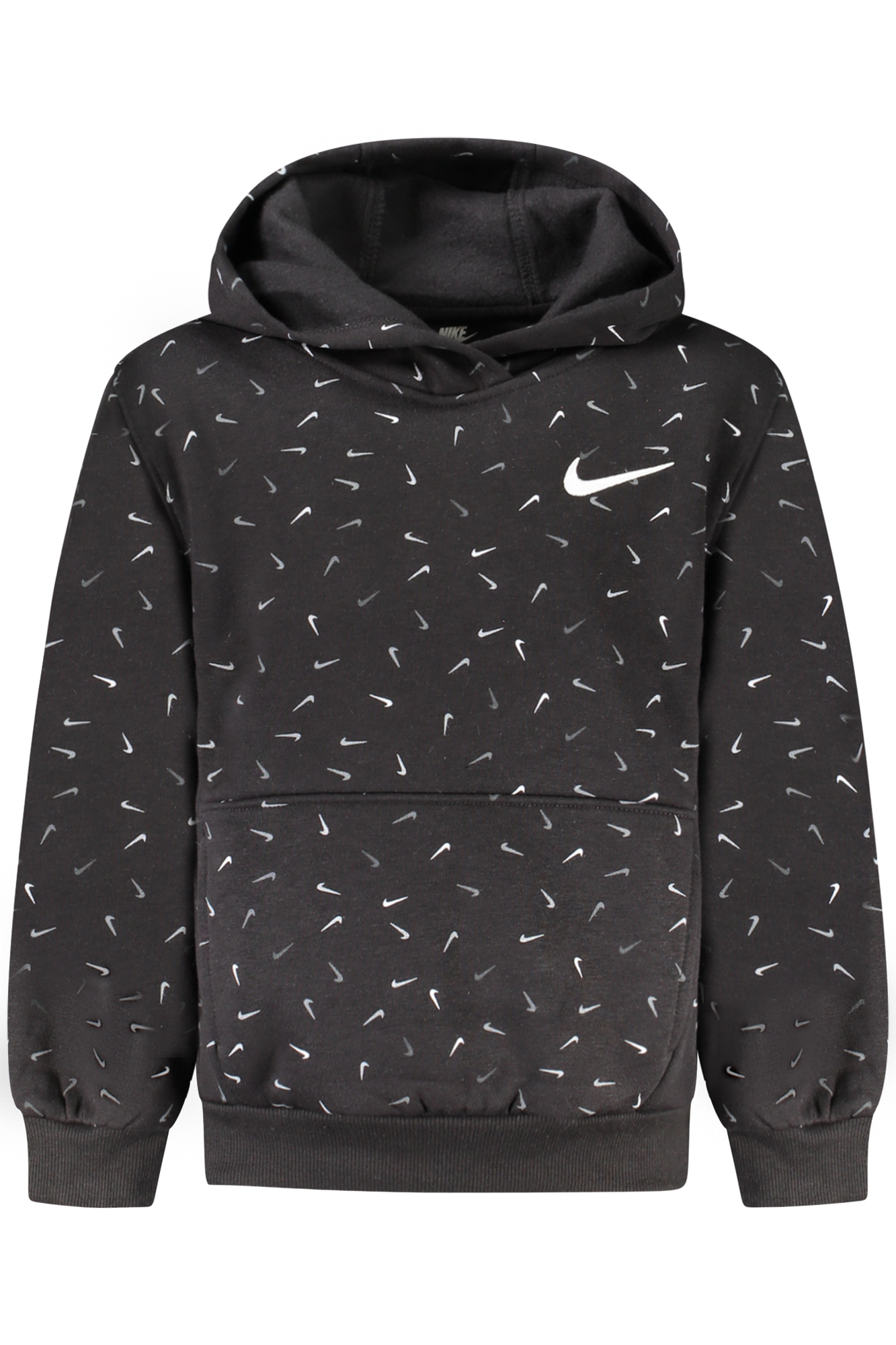 Φούτερ με κουκούλα NIKE για κορίτσια – Μαύρο