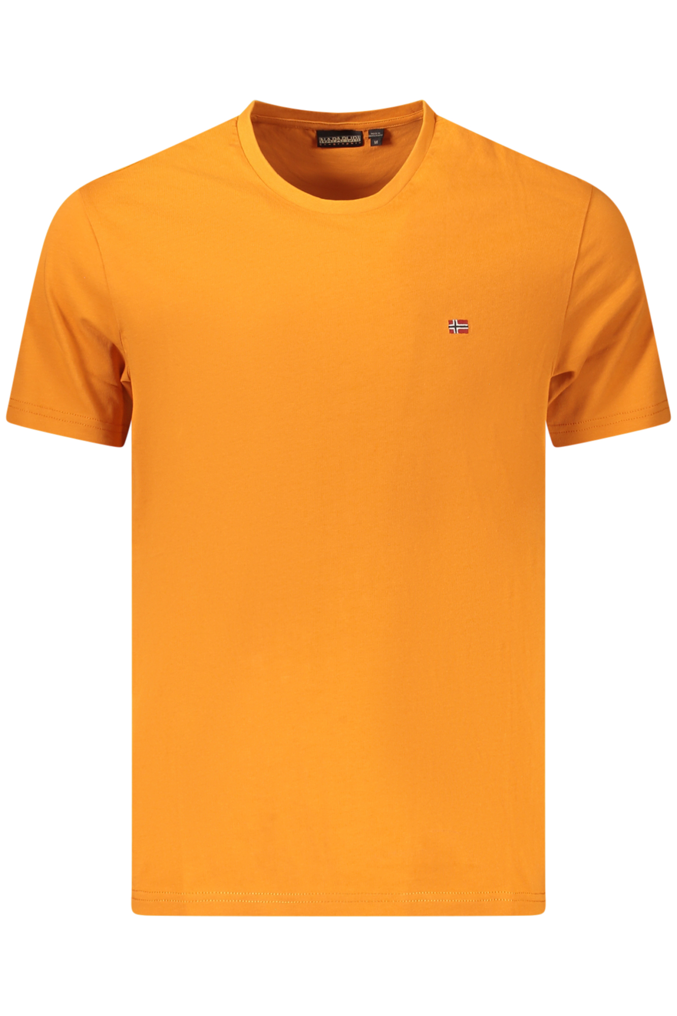 T-shirt Napapijri για άνδρες – Πορτοκαλί