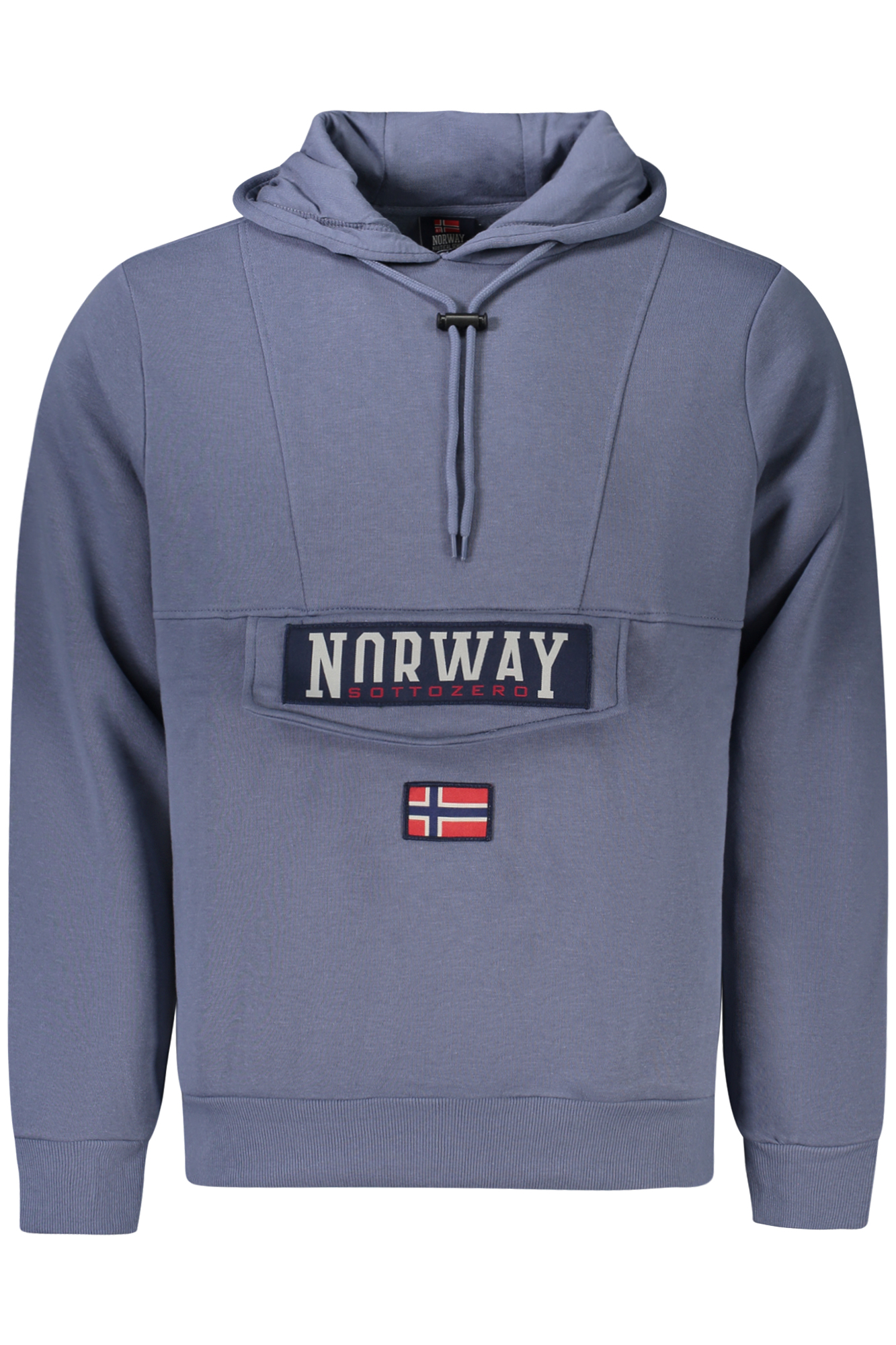 Φούτερ με κουκούλα Norway 1963 για άνδρες – Μπλε