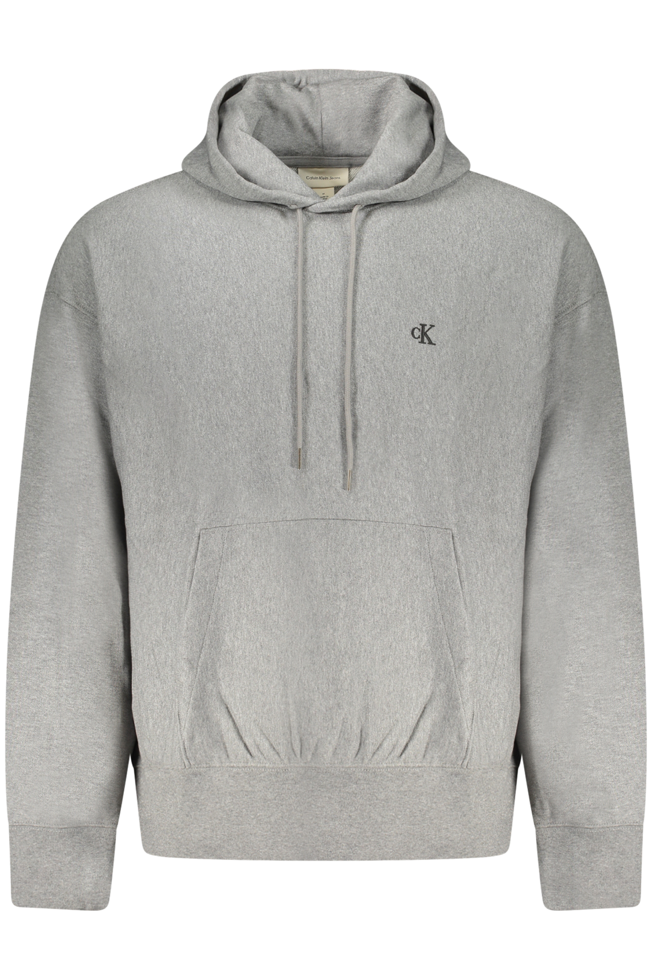 Φούτερ με κουκούλα Calvin Klein για άνδρες – Γκρι