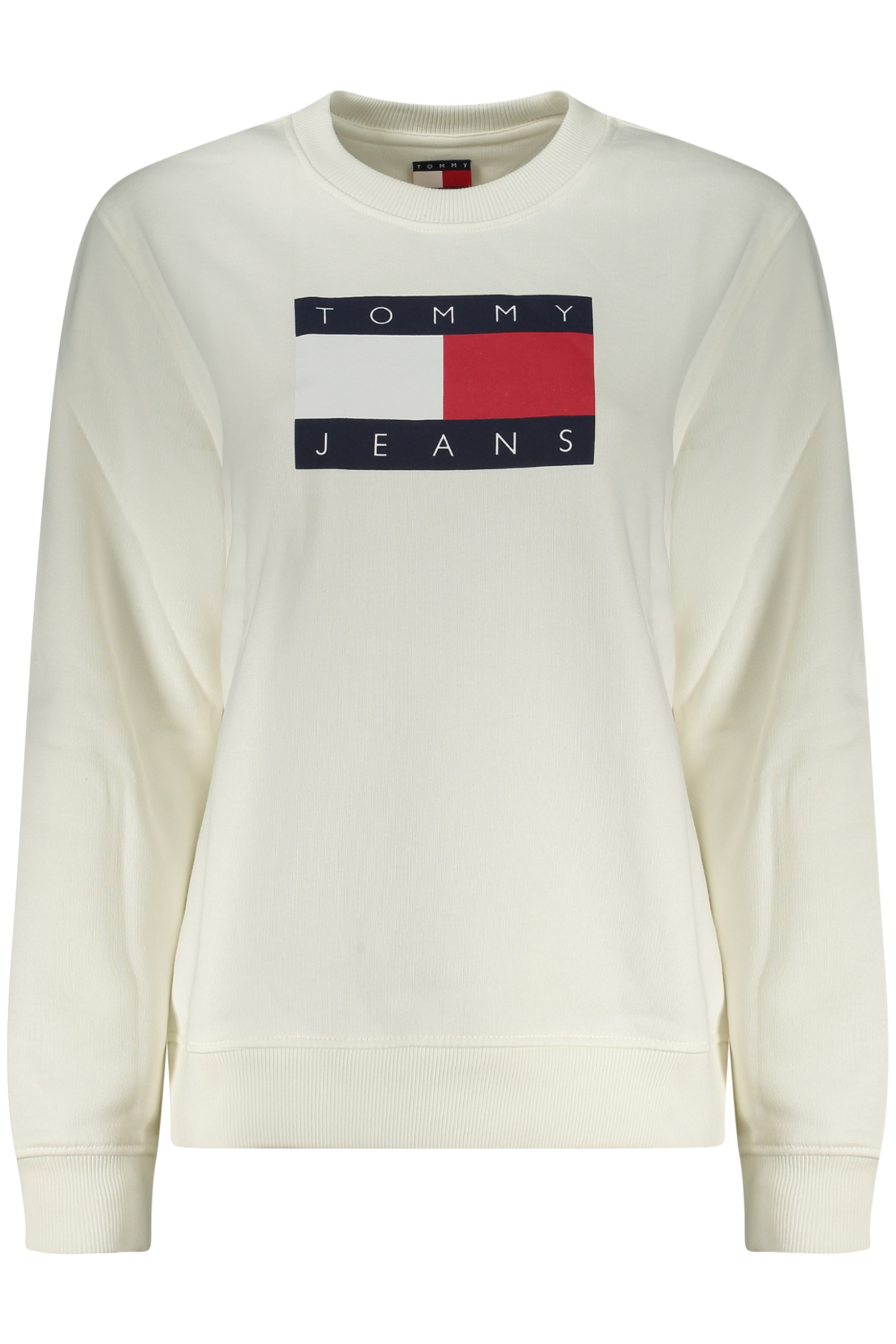 Φούτερ με κουκούλα Tommy Hilfiger για γυναίκες – Λευκό