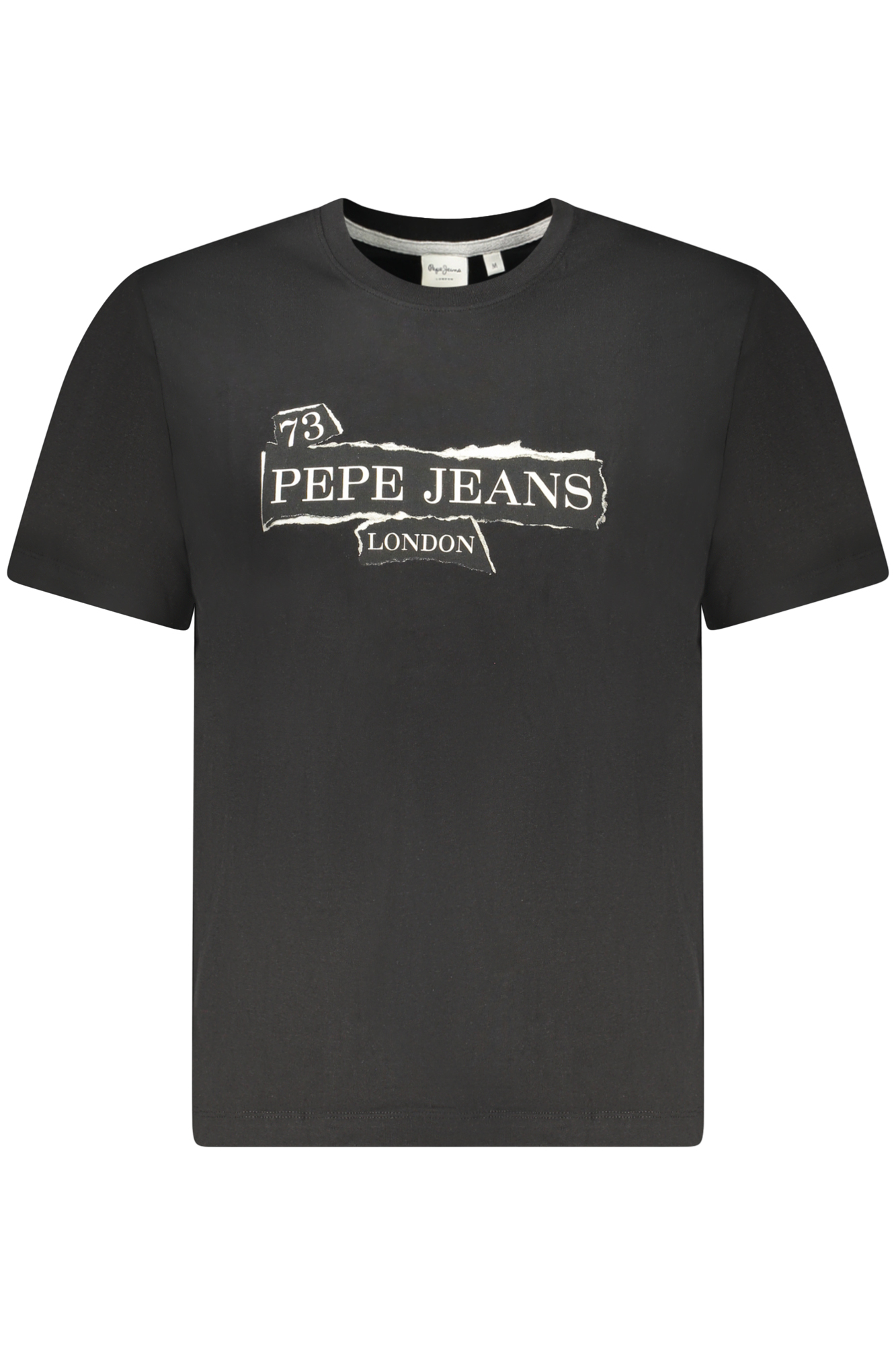 T-shirt Pepe Jeans για άνδρες – Μαύρο