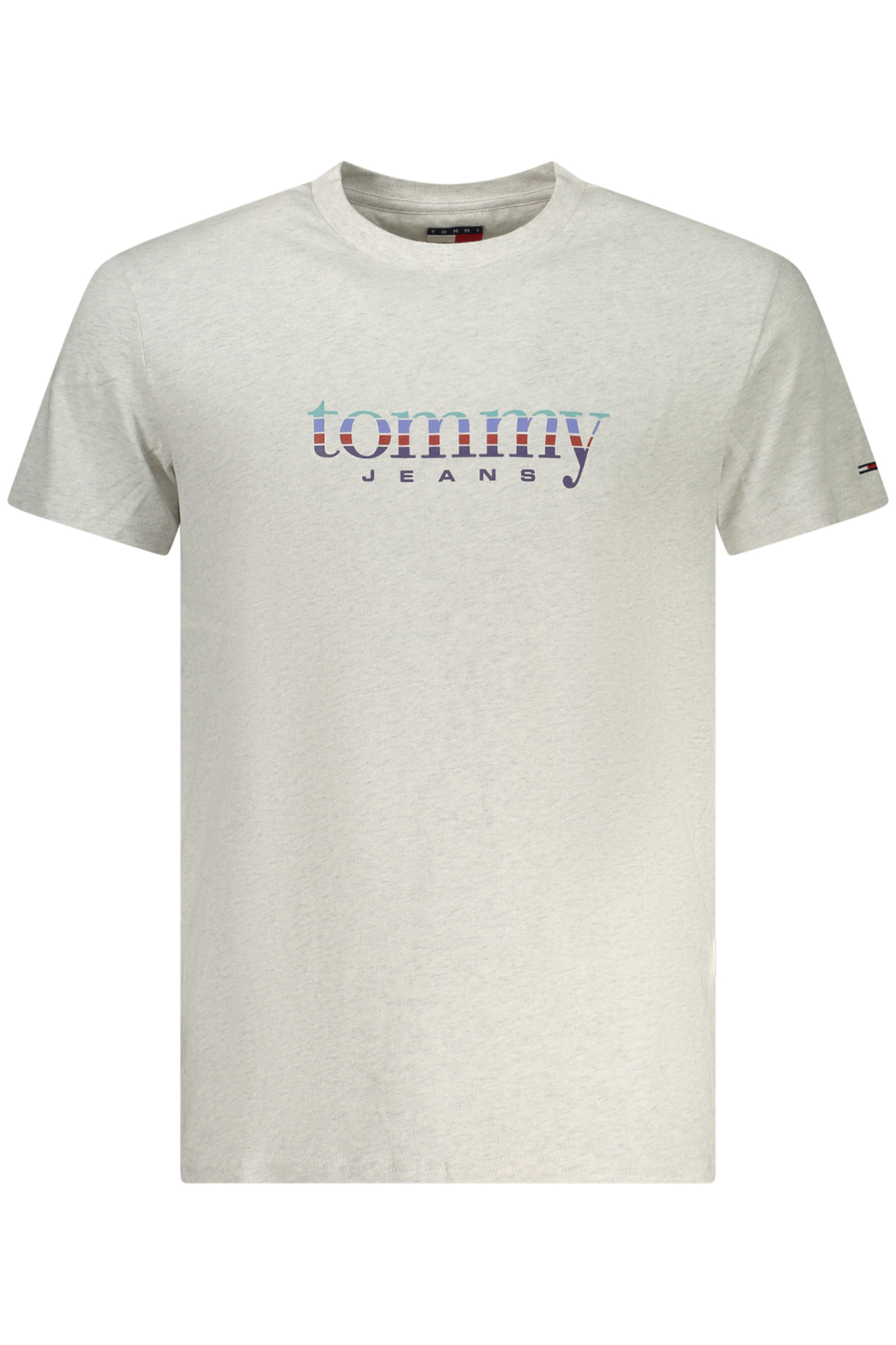 T-shirt Tommy Hilfiger για άνδρες – Γκρι