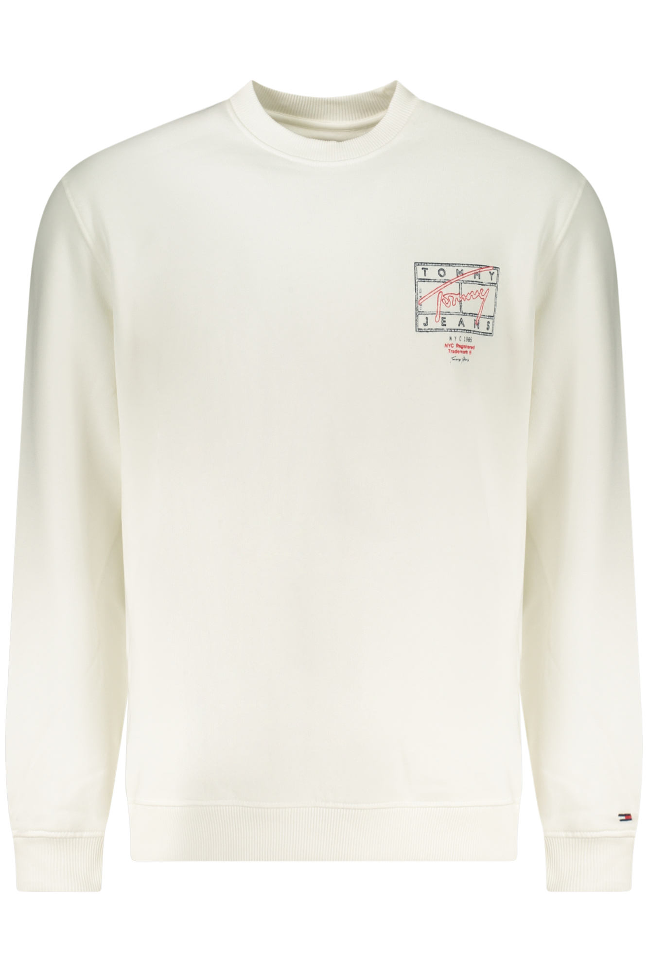 Φούτερ με κουκούλα Tommy Hilfiger για άνδρες – Λευκό