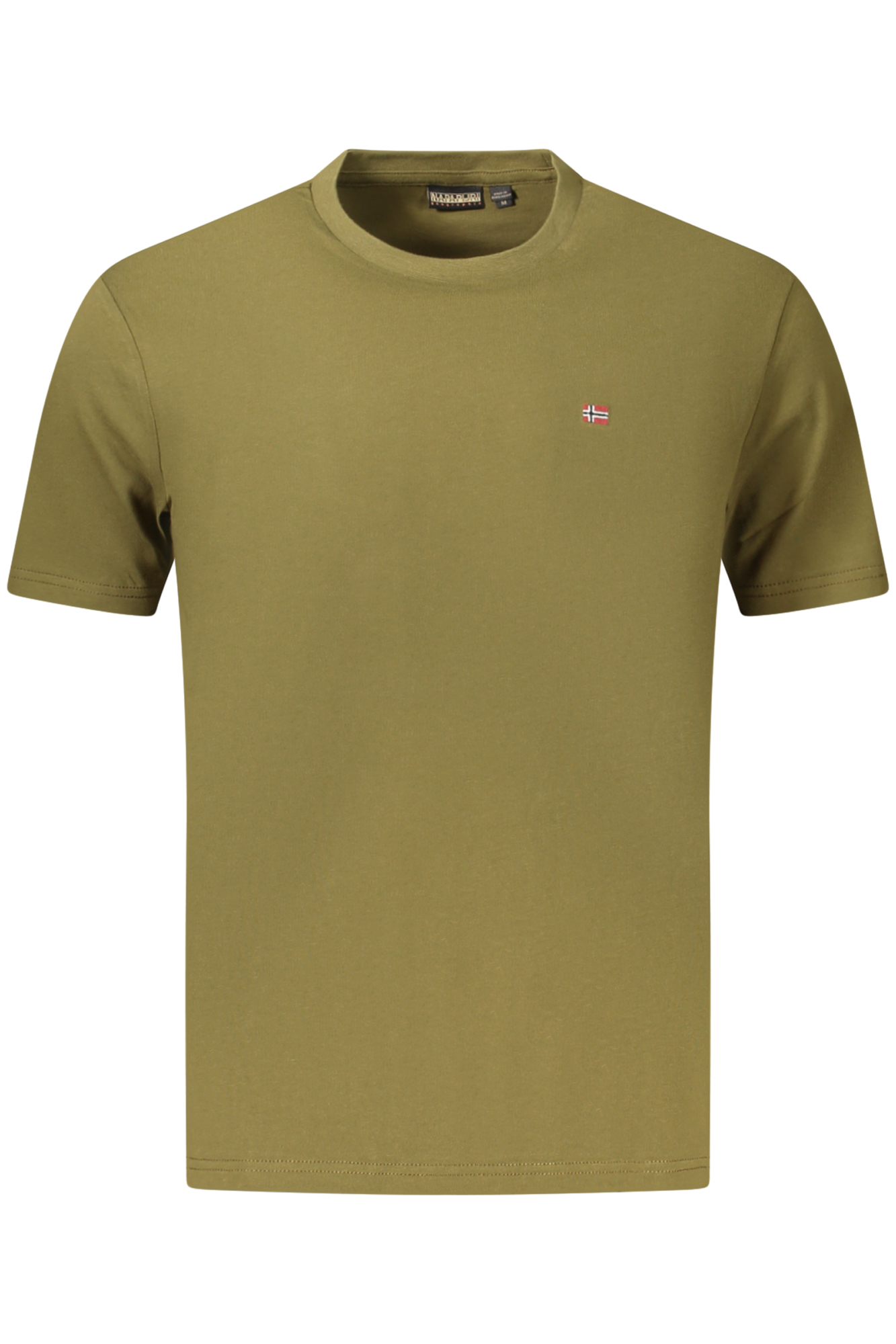 T-shirt Napapijri για άνδρες – Πράσινο