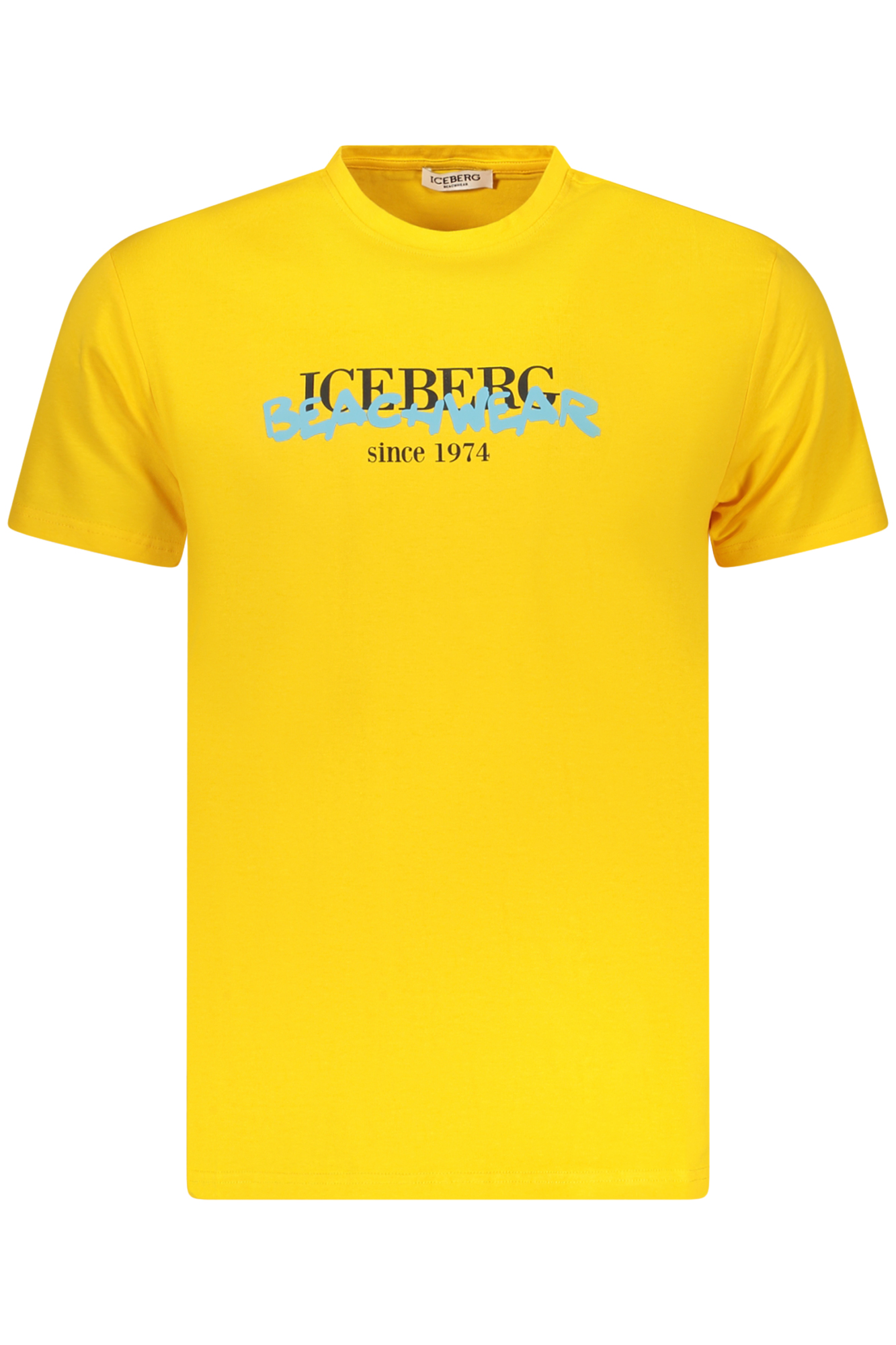 T-shirt Iceberg για άνδρες – Κίτρινο