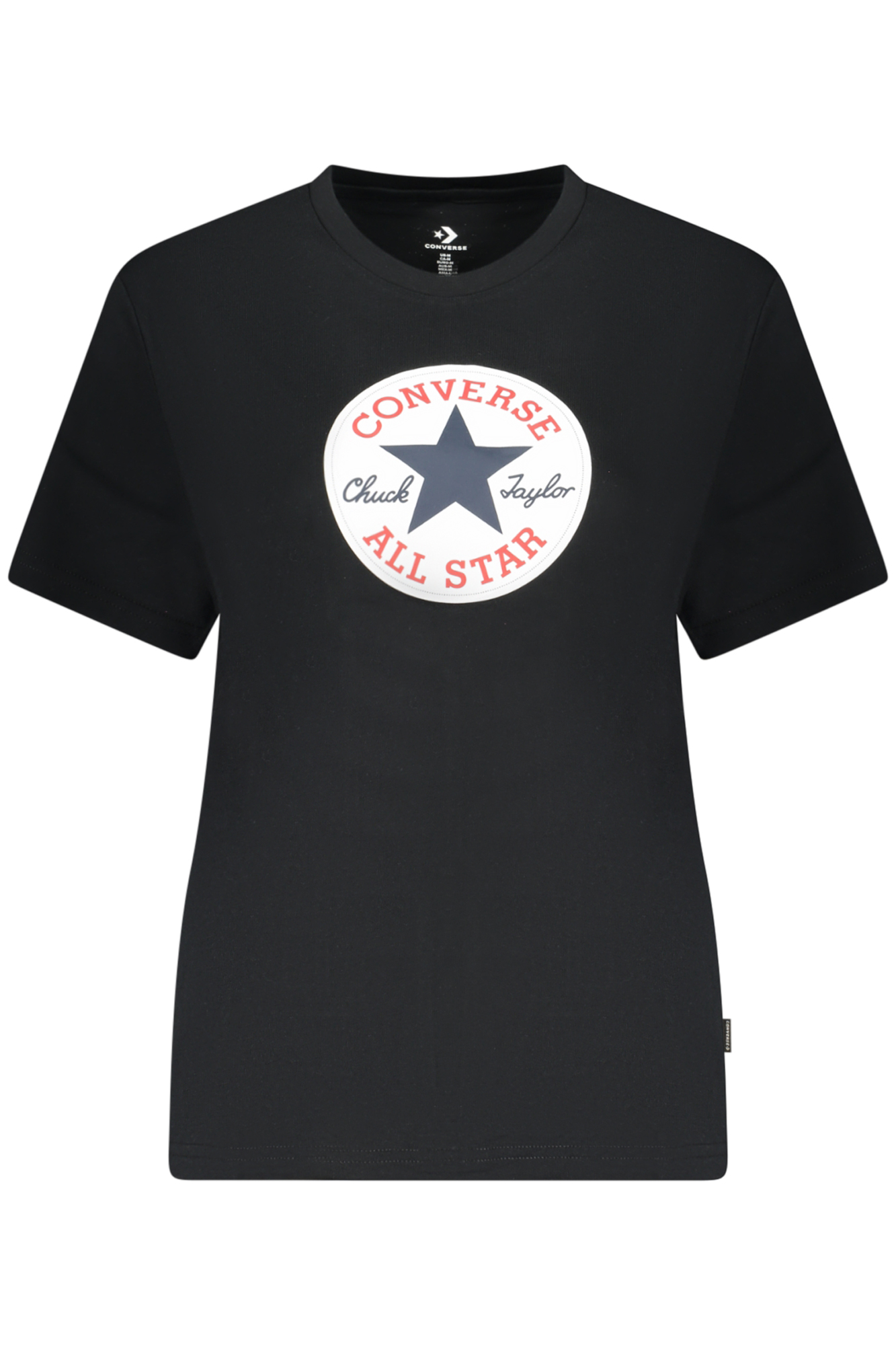 T-shirt CONVERSE για γυναίκες – Μαύρο