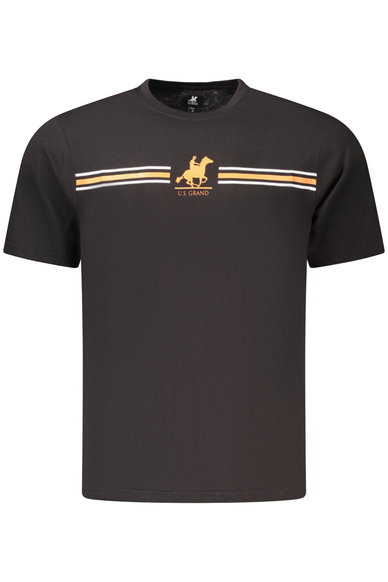 T-shirt U.S. Grand για άνδρες – Μαύρο