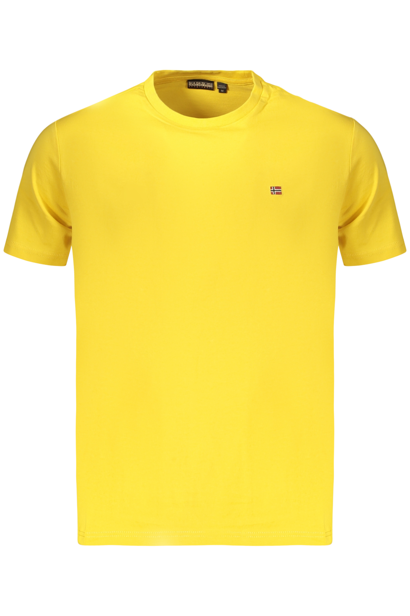 T-shirt Napapijri για άνδρες – Κίτρινο