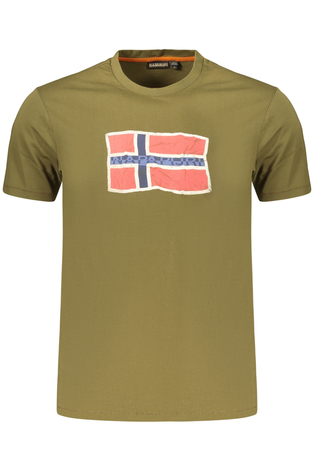 T-shirt Napapijri για άνδρες – Πράσινο