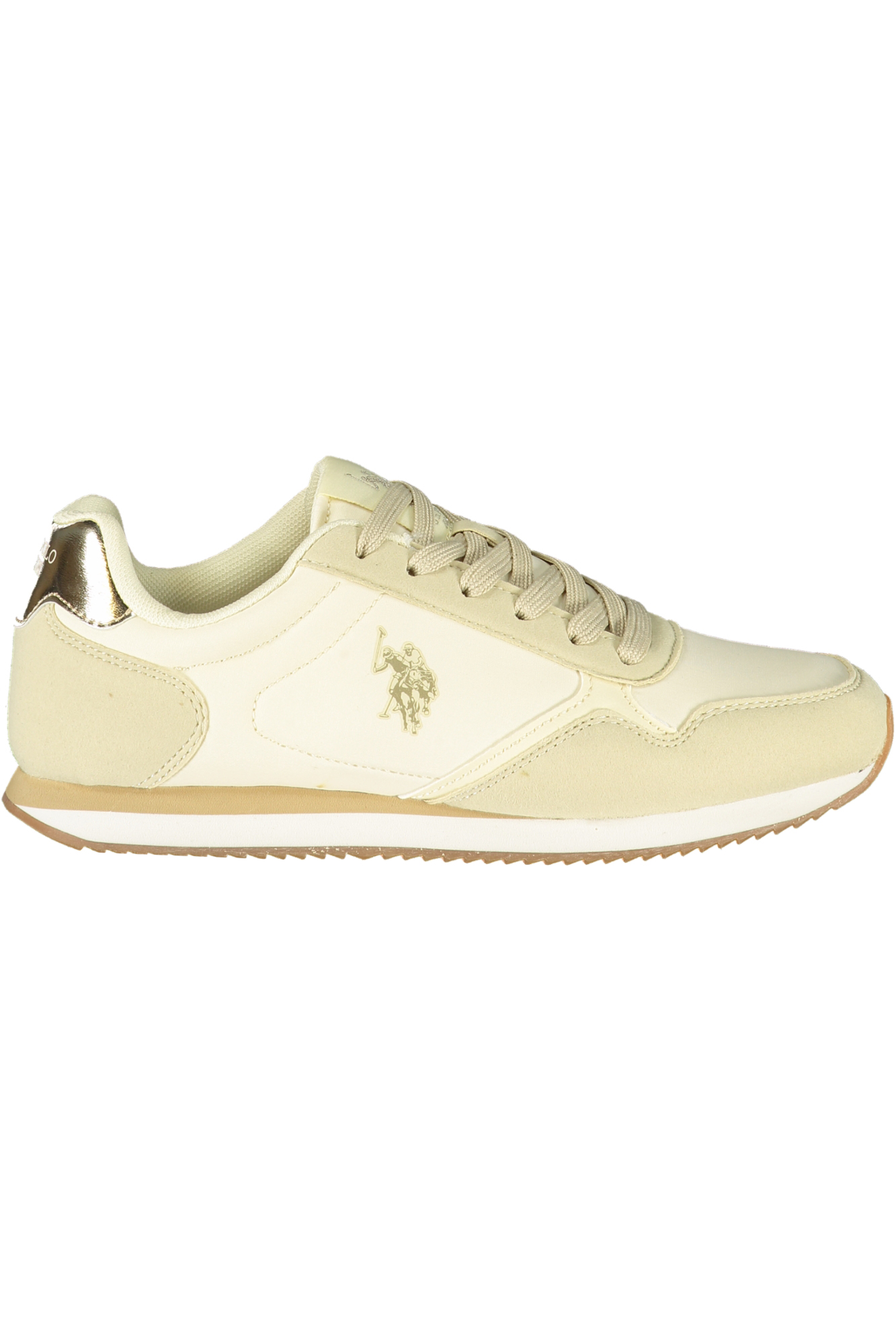 Sneakers U.S. POLO ASSN. για γυναίκες – Μπεζ