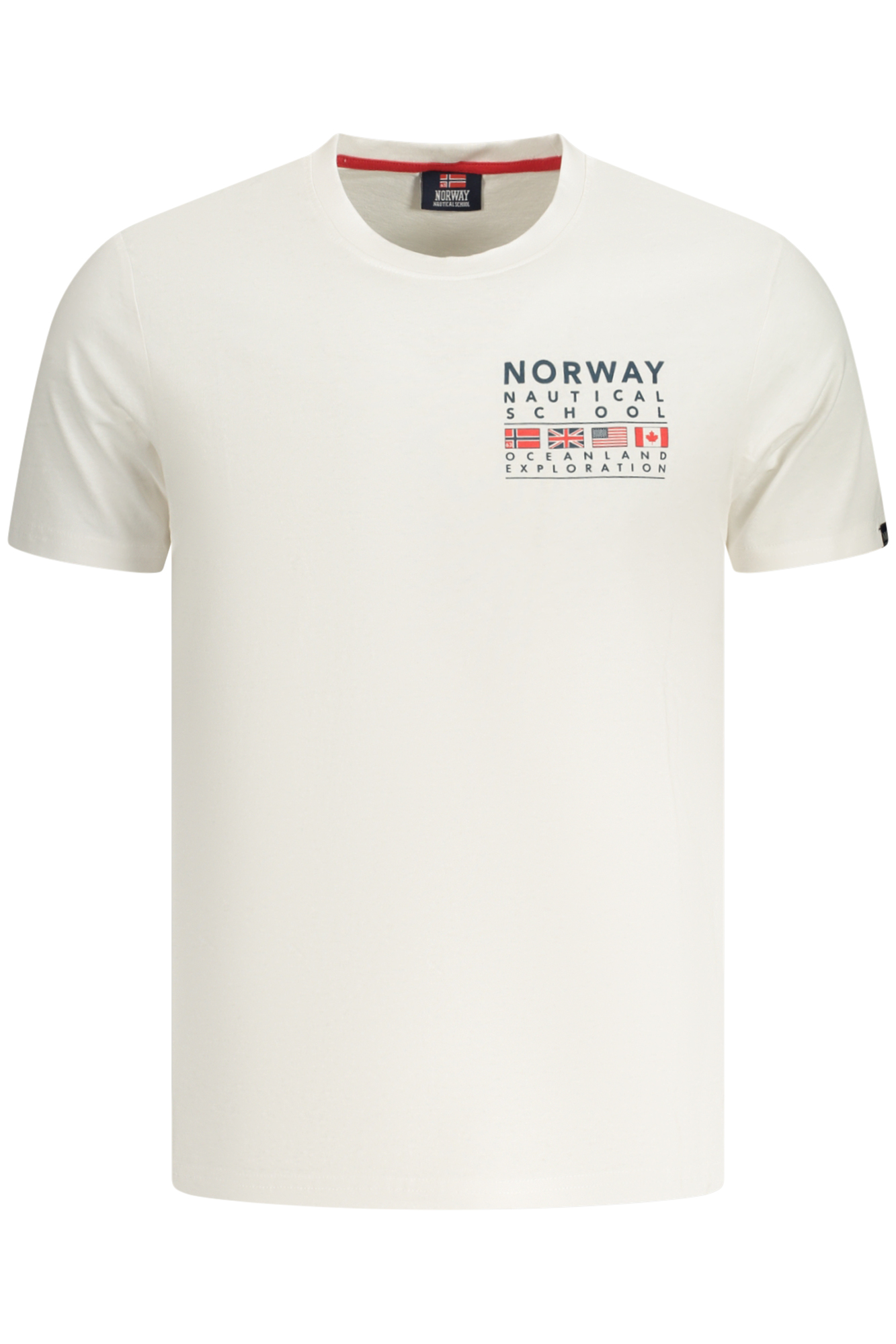 T-shirt NORWAY 1963 για άνδρες – Λευκό